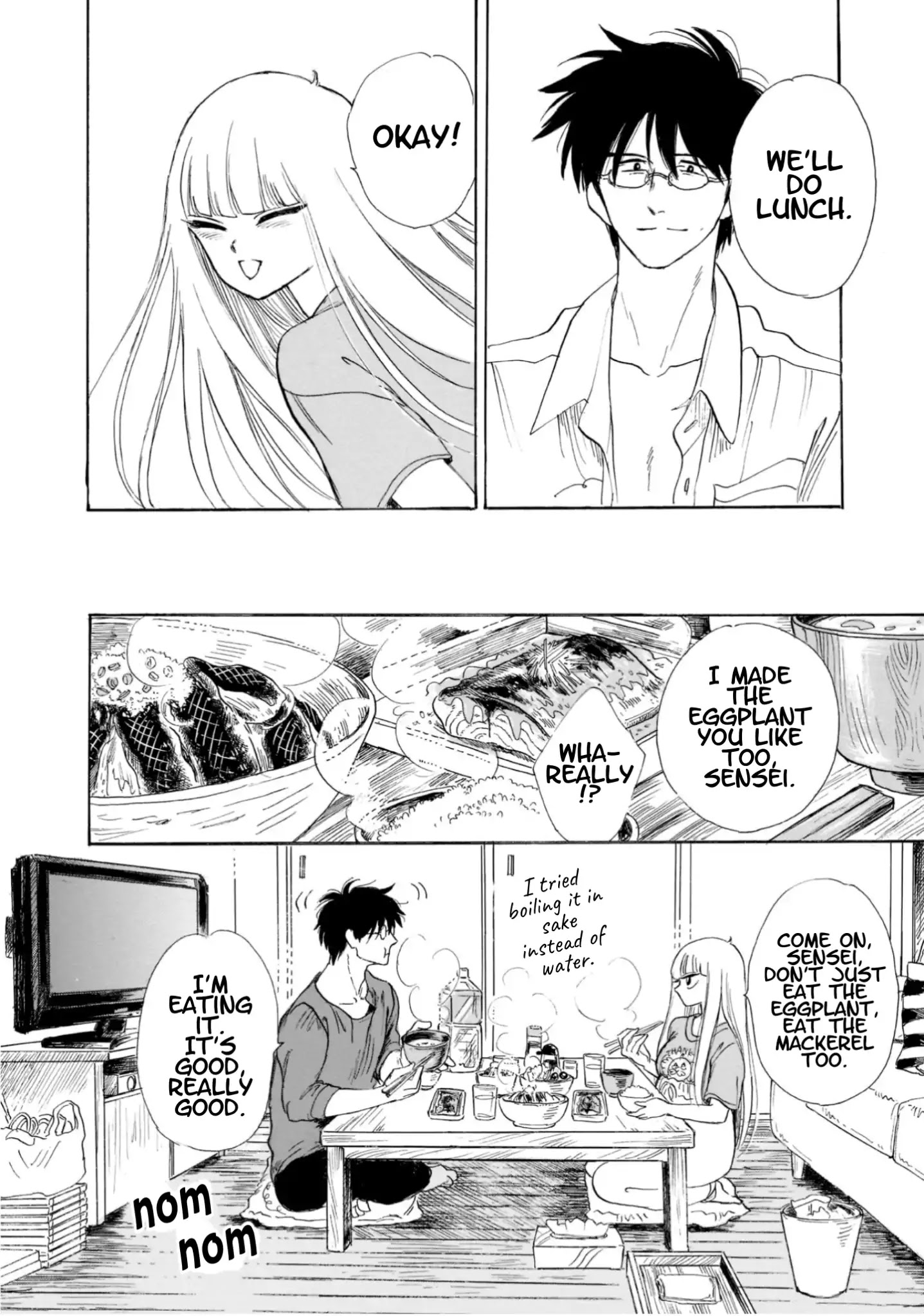 Shiota-sensei to Amai-chan Chapter 17 page 26 - Chapter 17: Mackerel in Miso