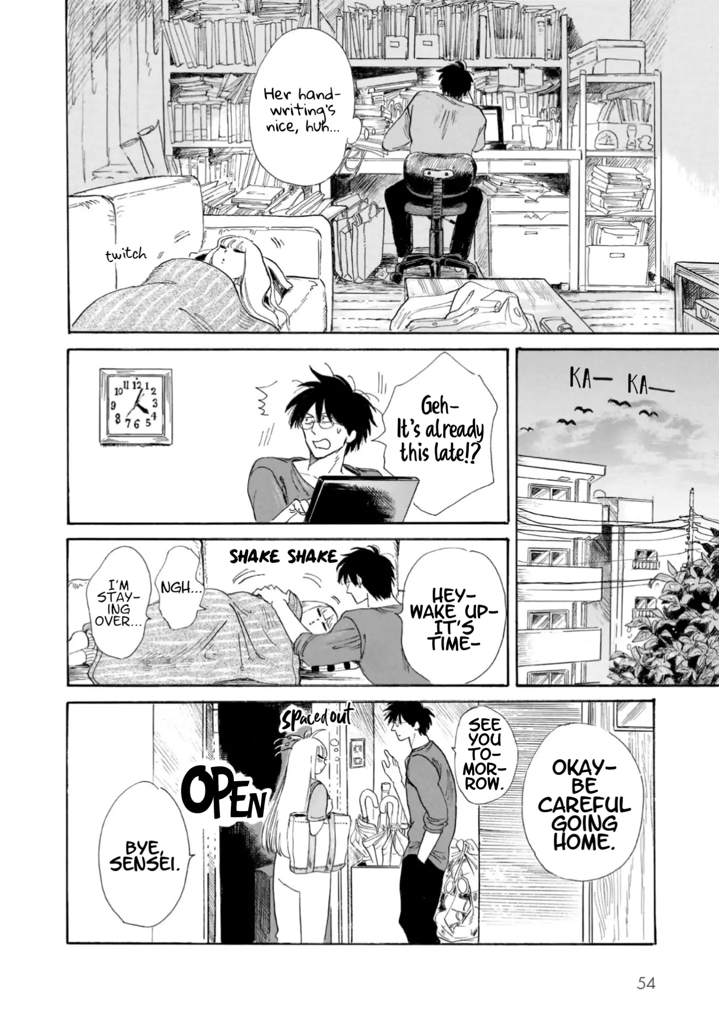 Shiota-sensei to Amai-chan Chapter 17 page 30 - Chapter 17: Mackerel in Miso