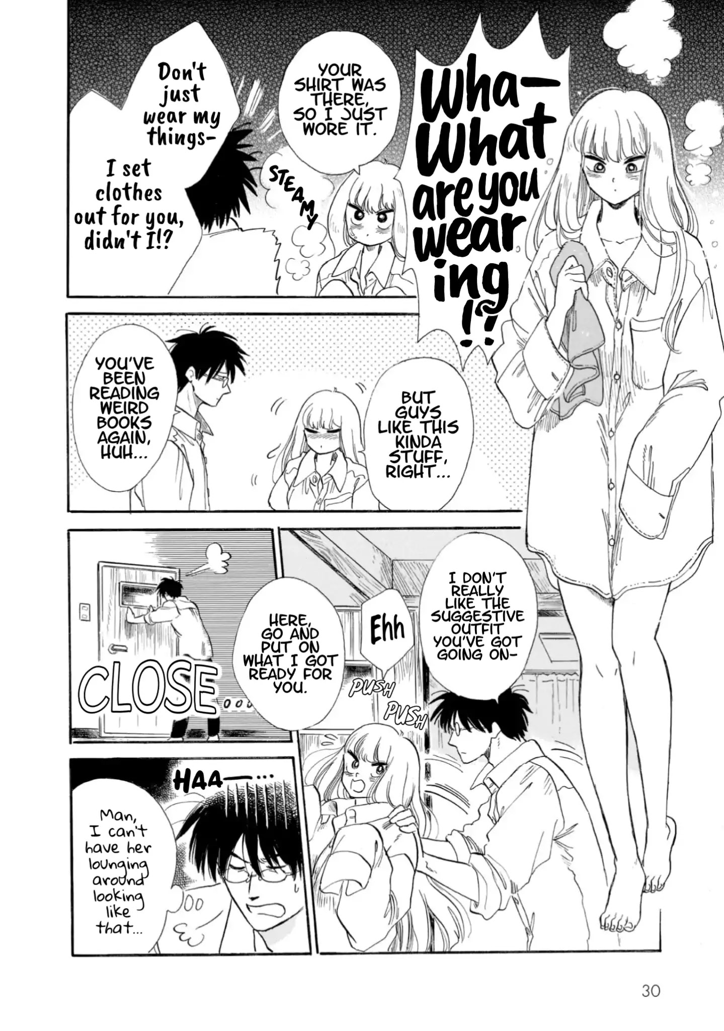 Shiota-sensei to Amai-chan Chapter 17 page 6 - Chapter 17: Mackerel in Miso