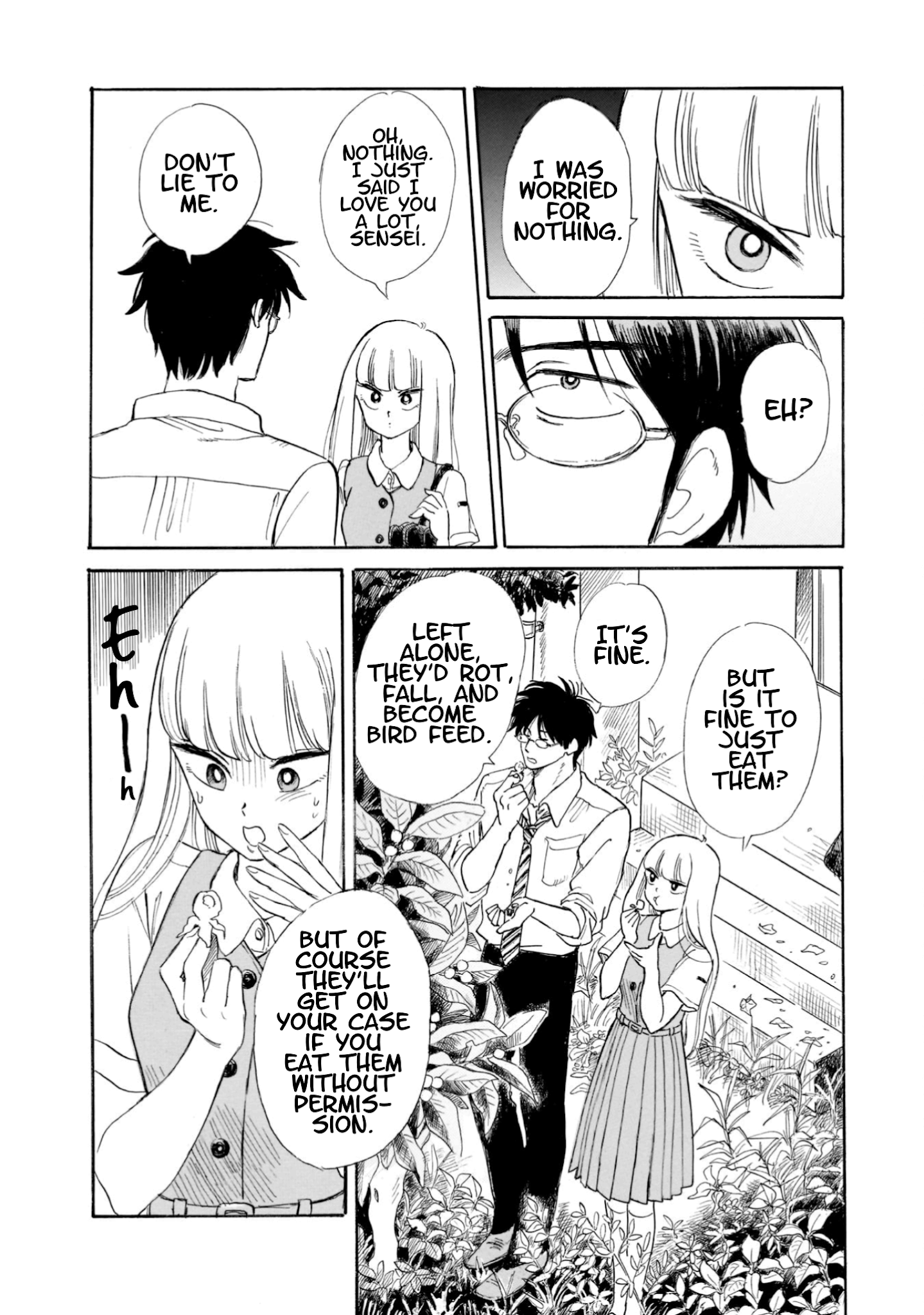 Shiota-sensei to Amai-chan Chapter 18 page 12 - Chapter 18: Sigh