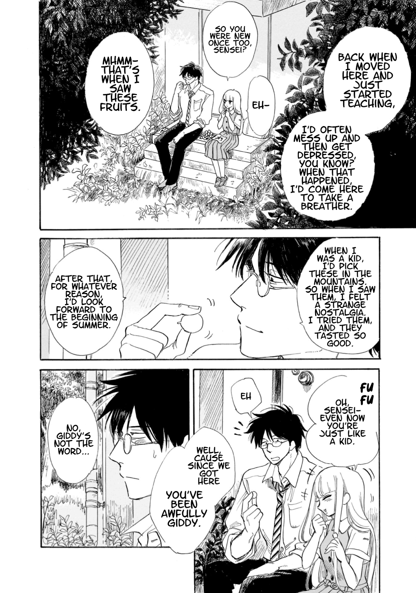 Shiota-sensei to Amai-chan Chapter 18 page 14 - Chapter 18: Sigh