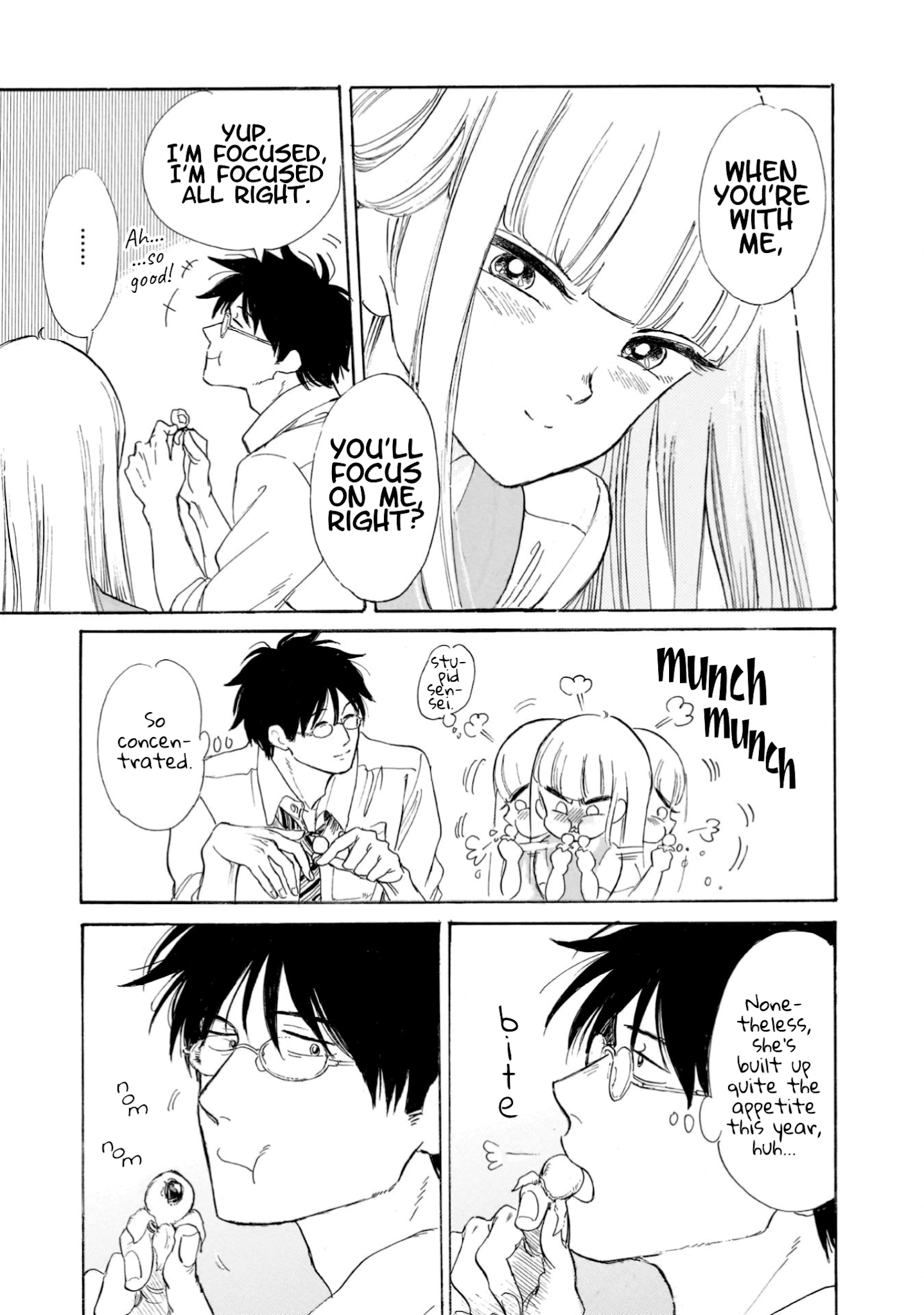 Shiota-sensei to Amai-chan Chapter 18 page 17 - Chapter 18: Sigh