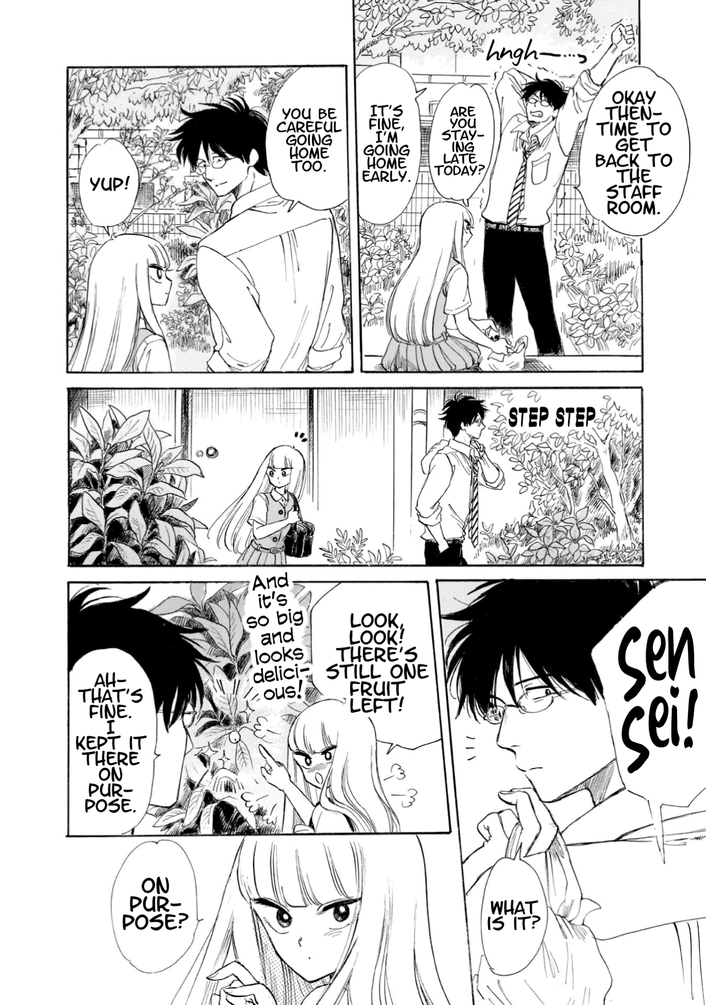 Shiota-sensei to Amai-chan Chapter 18 page 20 - Chapter 18: Sigh