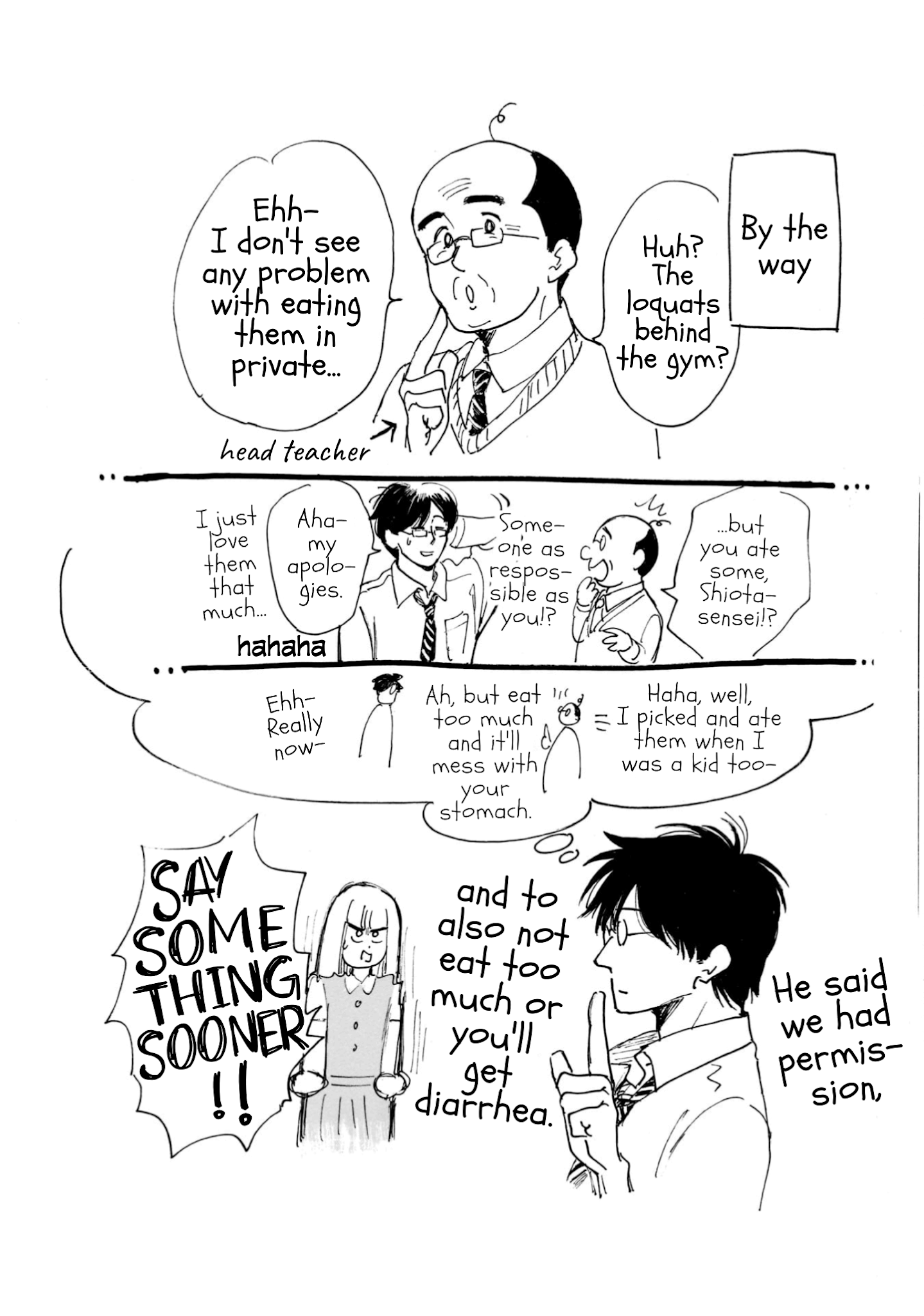 Shiota-sensei to Amai-chan Chapter 18 page 27 - Chapter 18: Sigh