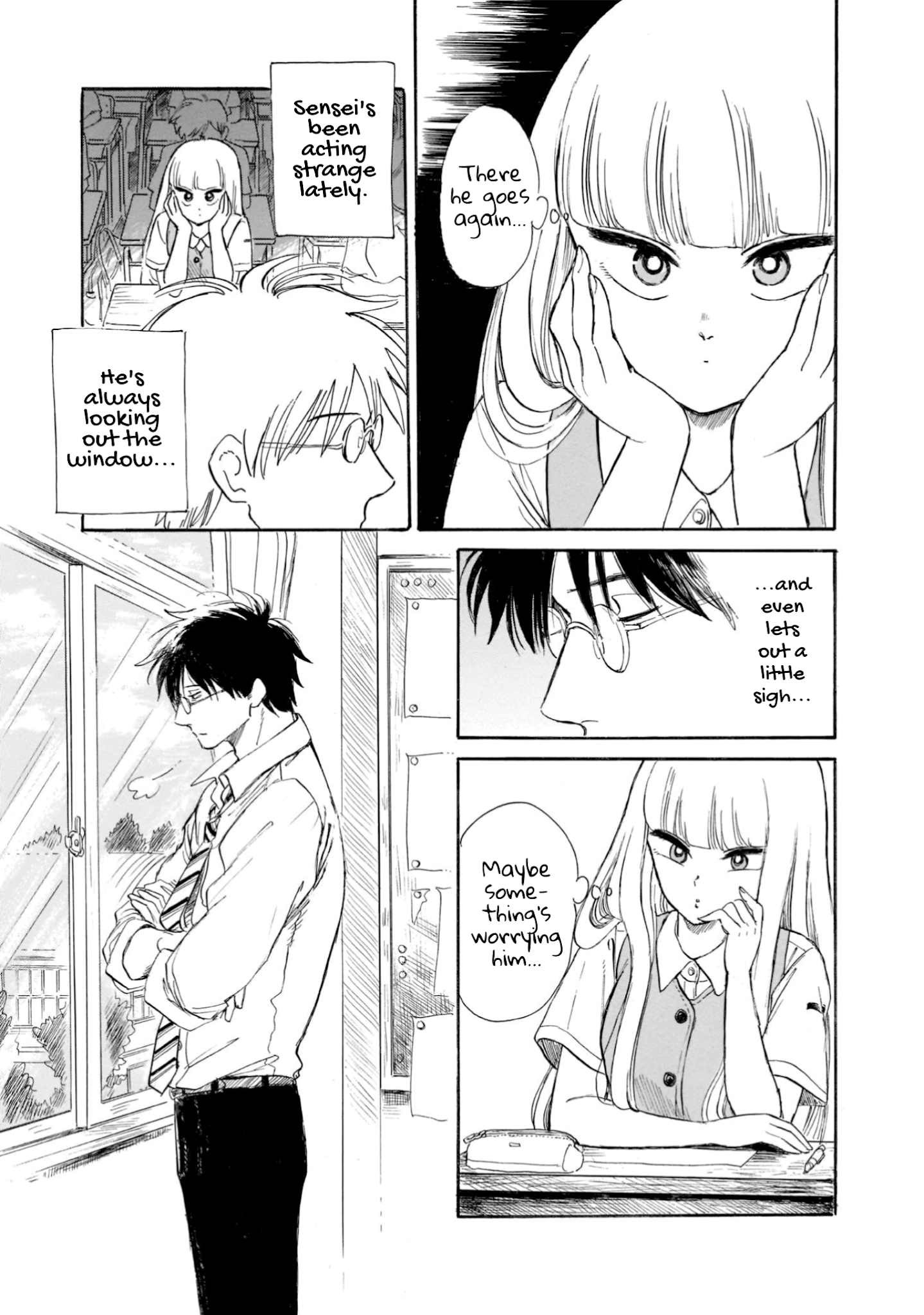 Shiota-sensei to Amai-chan Chapter 18 page 5 - Chapter 18: Sigh
