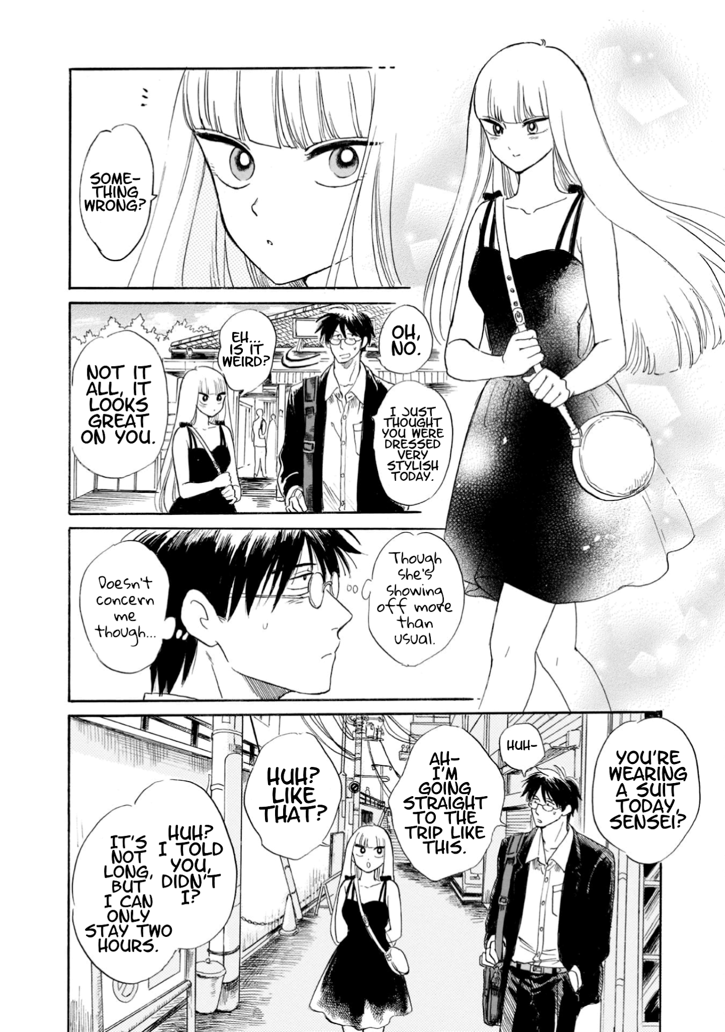 Shiota-sensei to Amai-chan Chapter 19 page 6 - Chapter 19: Morning Glory
