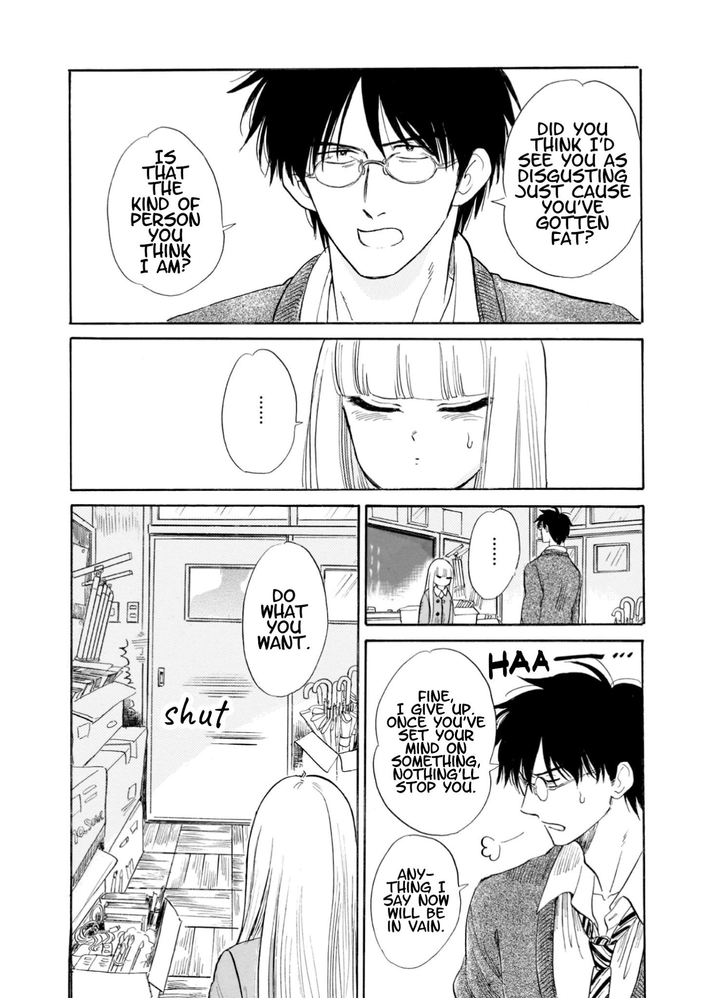 Shiota-sensei to Amai-chan Chapter 20 page 12 - Chapter 20: Diet