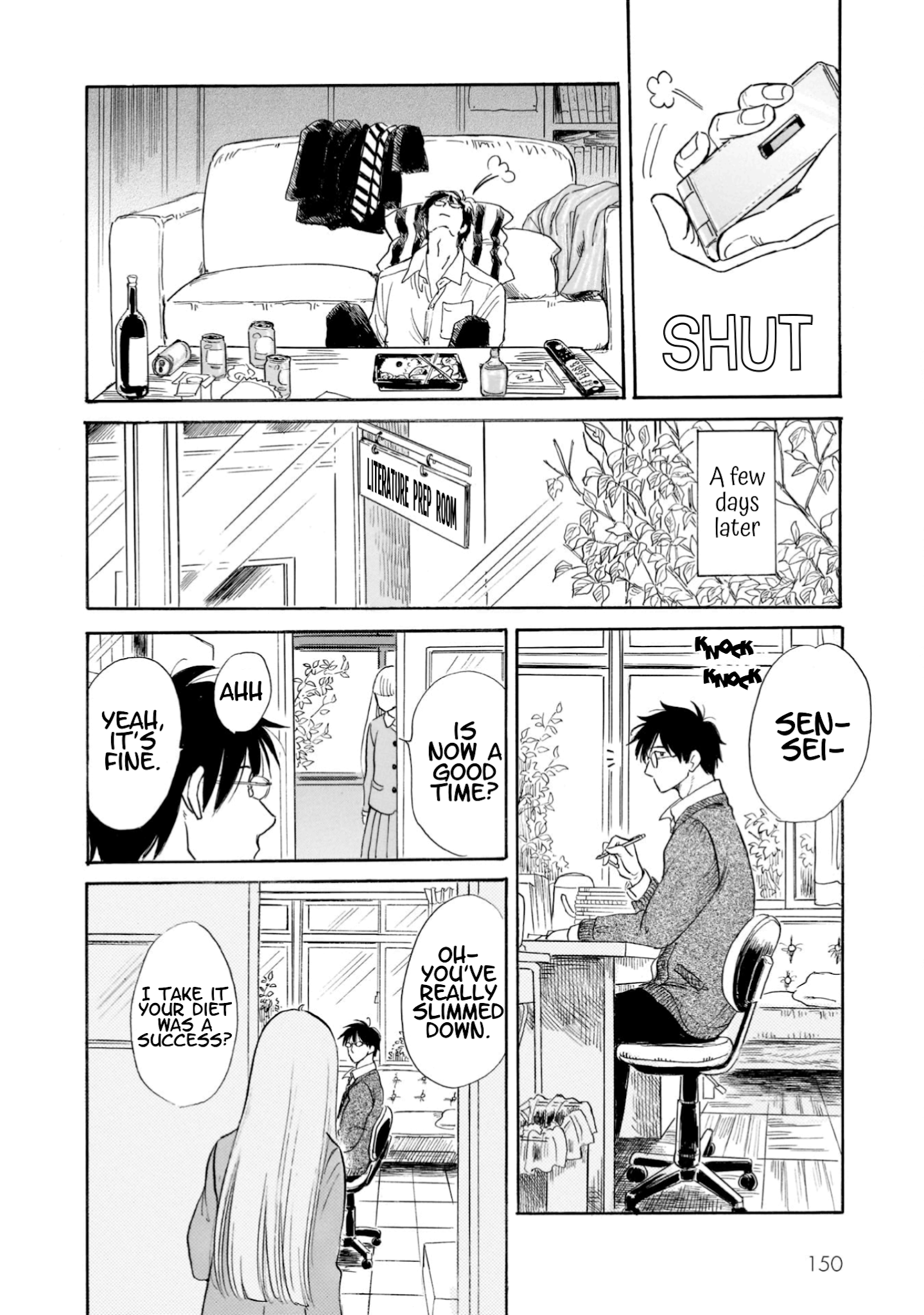 Shiota-sensei to Amai-chan Chapter 20 page 24 - Chapter 20: Diet