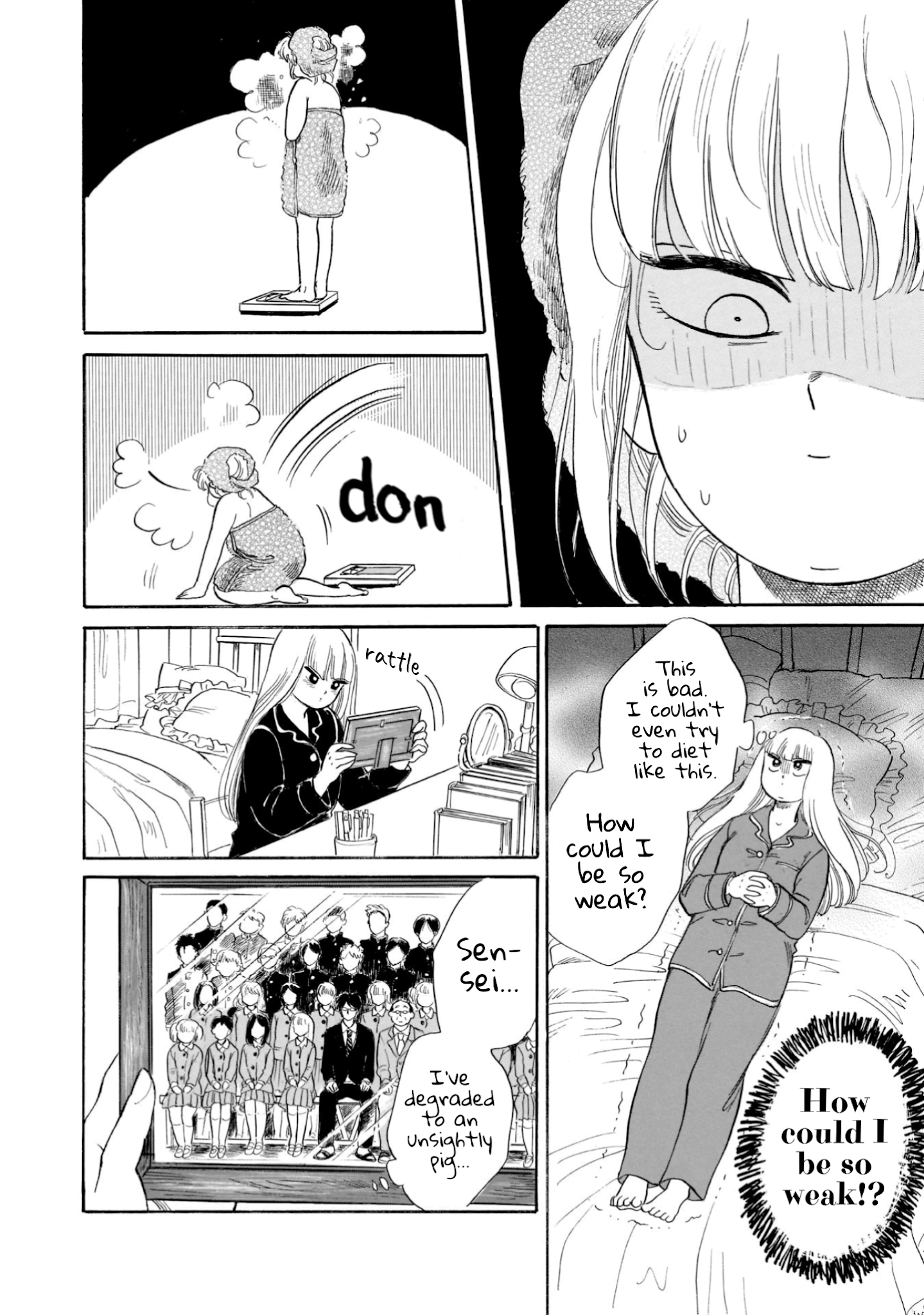Shiota-sensei to Amai-chan Chapter 20 page 6 - Chapter 20: Diet