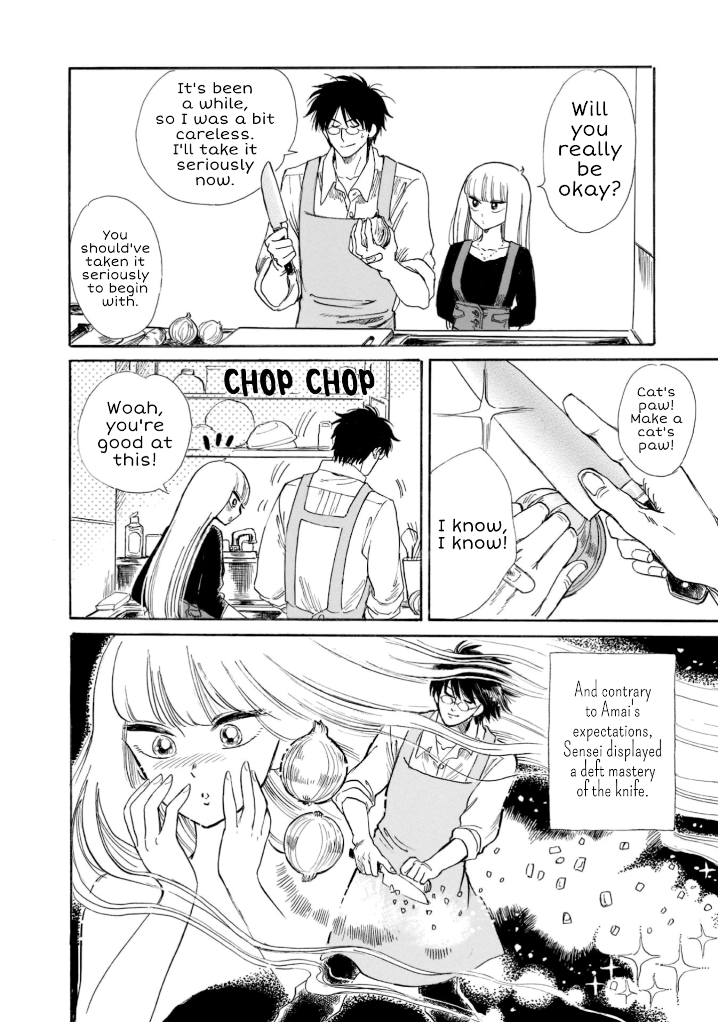 Shiota-sensei to Amai-chan Chapter 21 page 8 - Chapter 21: Cup Ramen