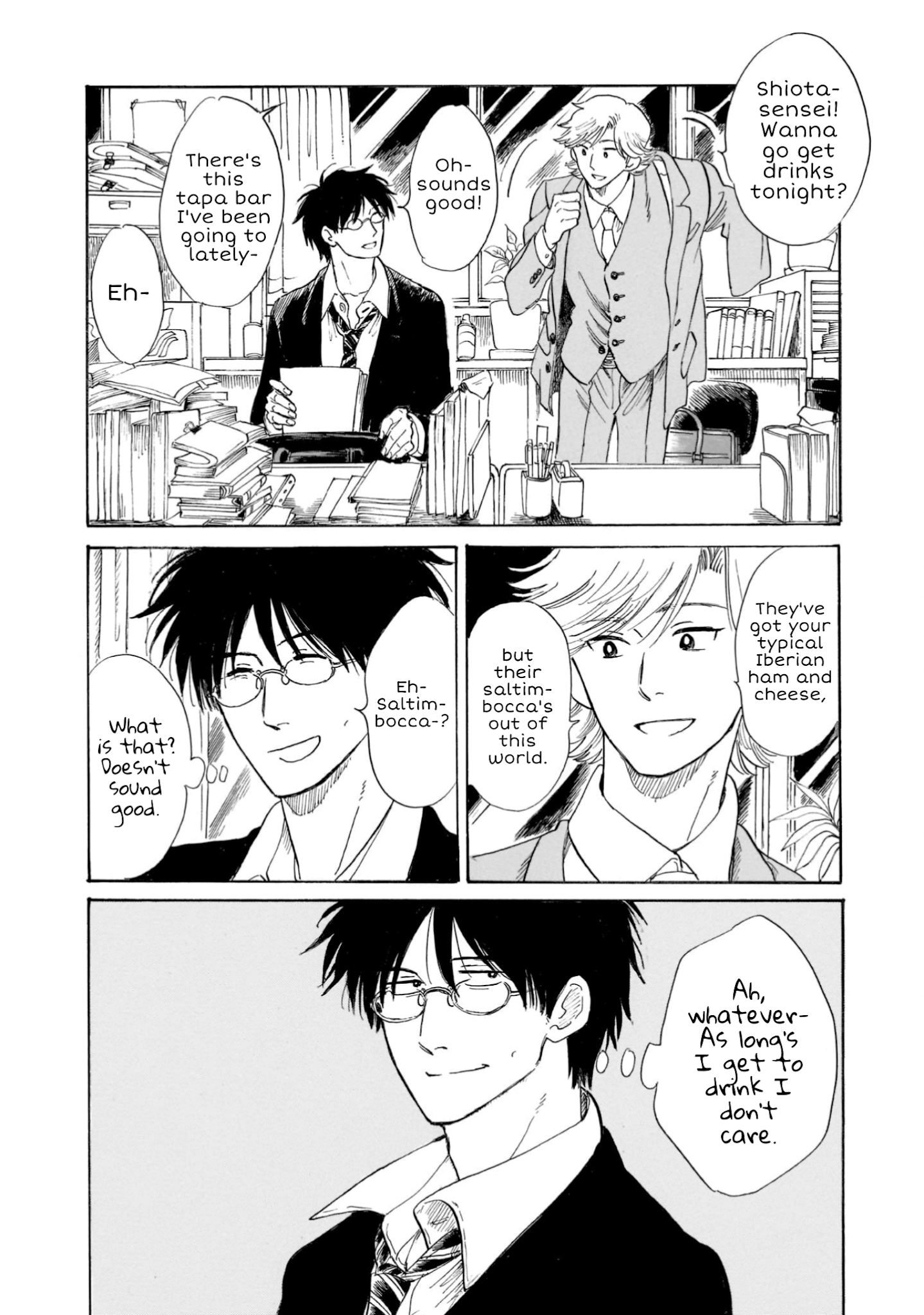 Shiota-sensei to Amai-chan Chapter 22 page 2 - Chapter 22: Socializing