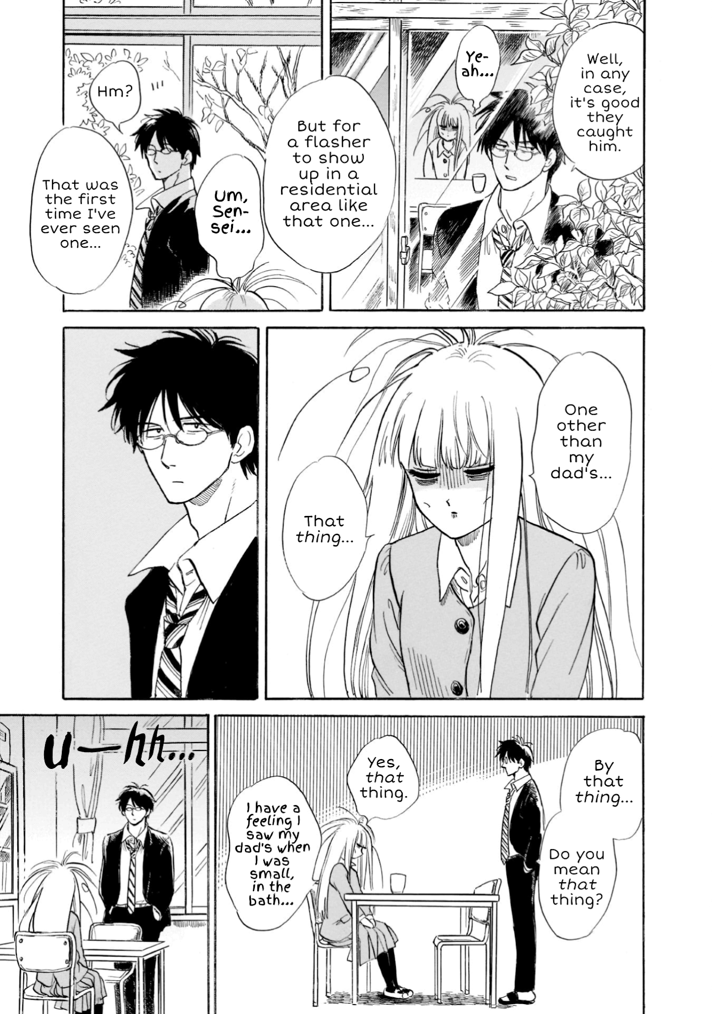Shiota-sensei to Amai-chan Chapter 24 page 3 - Chapter 24: Pervert