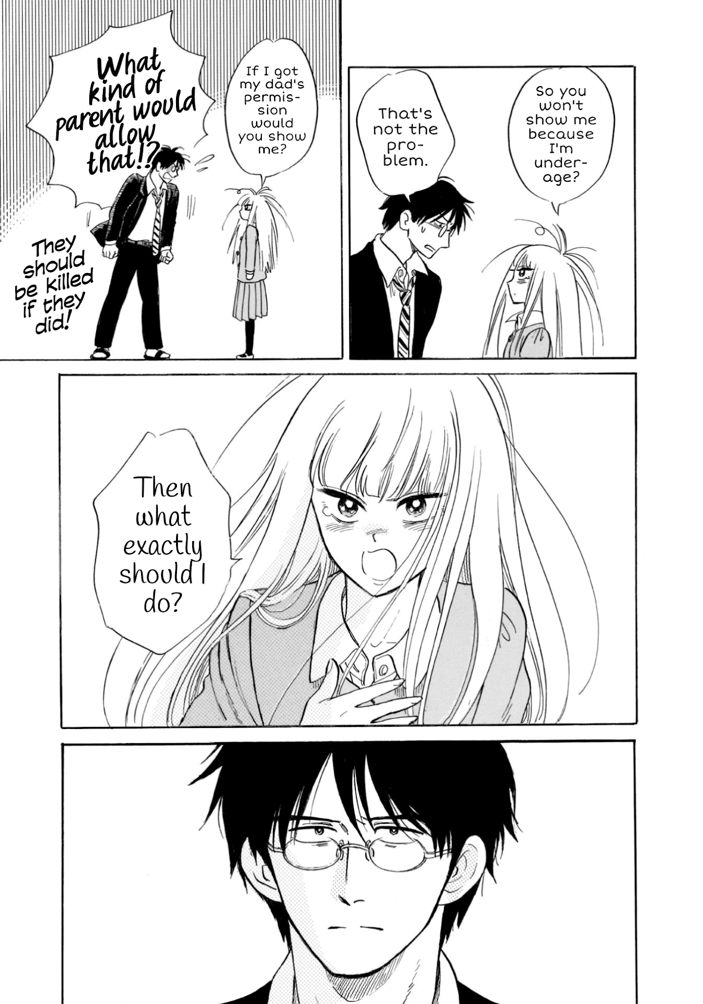 Shiota-sensei to Amai-chan Chapter 24 page 9 - Chapter 24: Pervert