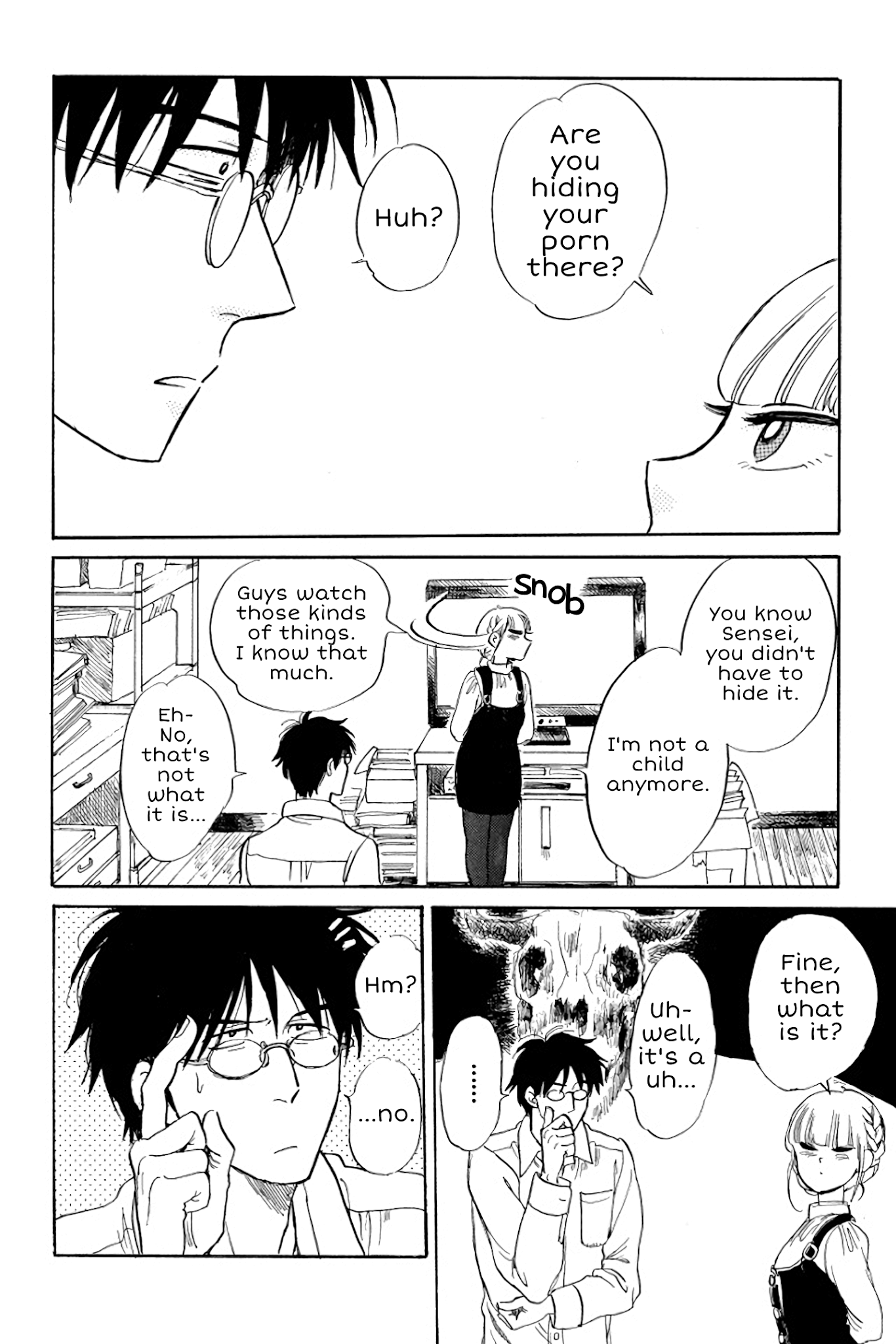 Shiota-sensei to Amai-chan Chapter 25 page 10 - Chapter 25: Skeleton in the Closet