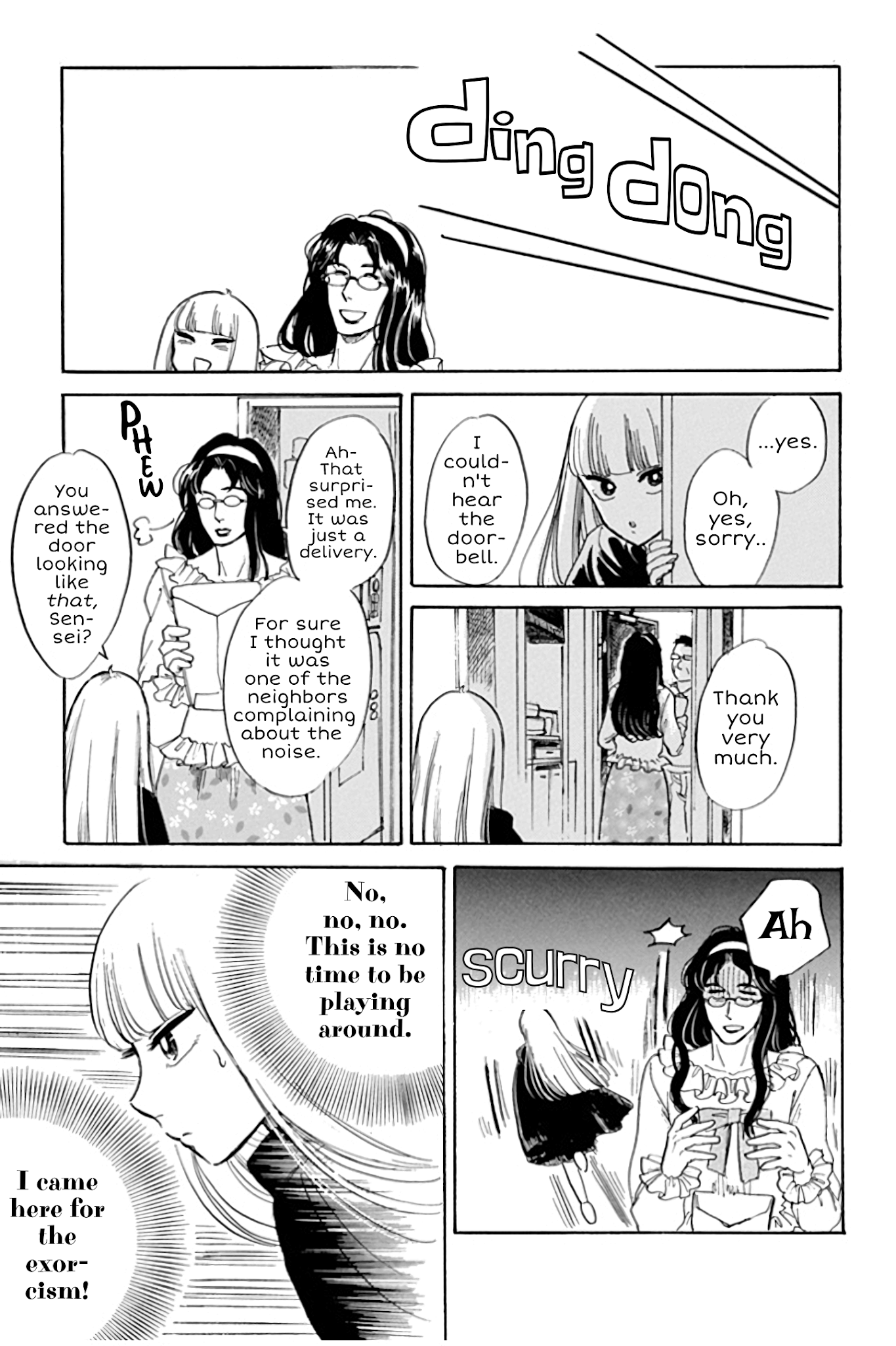 Shiota-sensei to Amai-chan Chapter 26 page 15 - Chapter 26: Exorcism