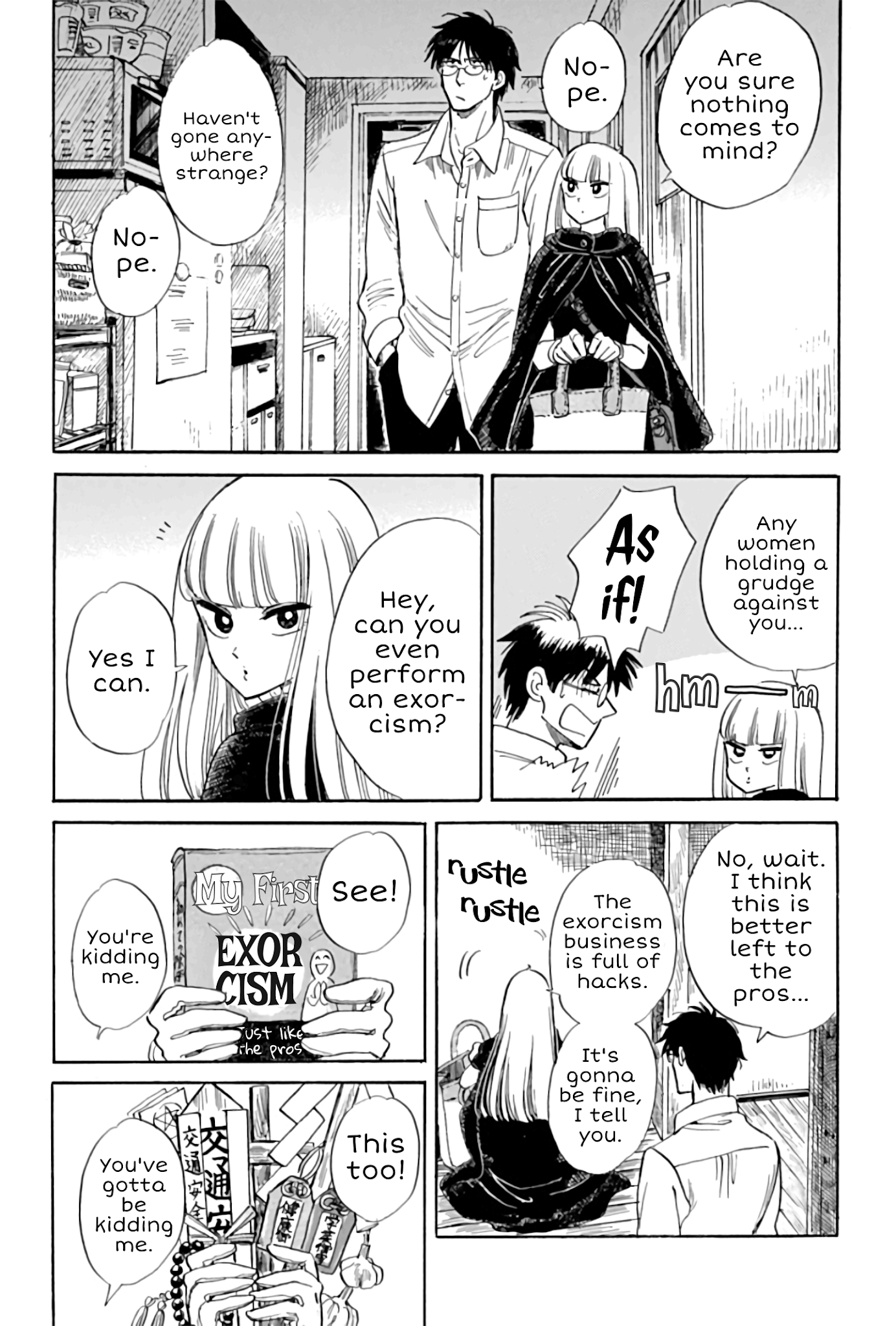 Shiota-sensei to Amai-chan Chapter 26 page 4 - Chapter 26: Exorcism