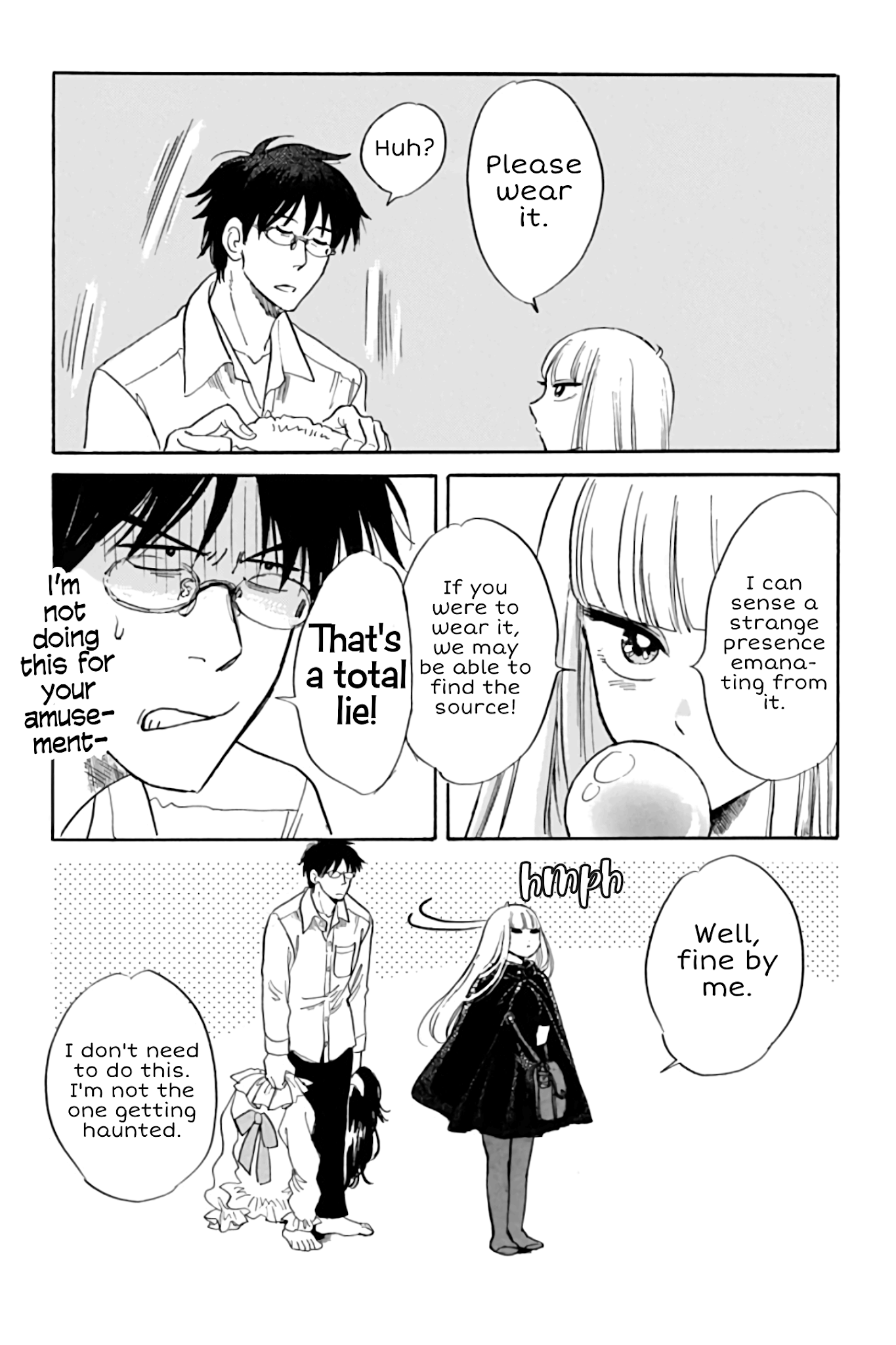 Shiota-sensei to Amai-chan Chapter 26 page 9 - Chapter 26: Exorcism