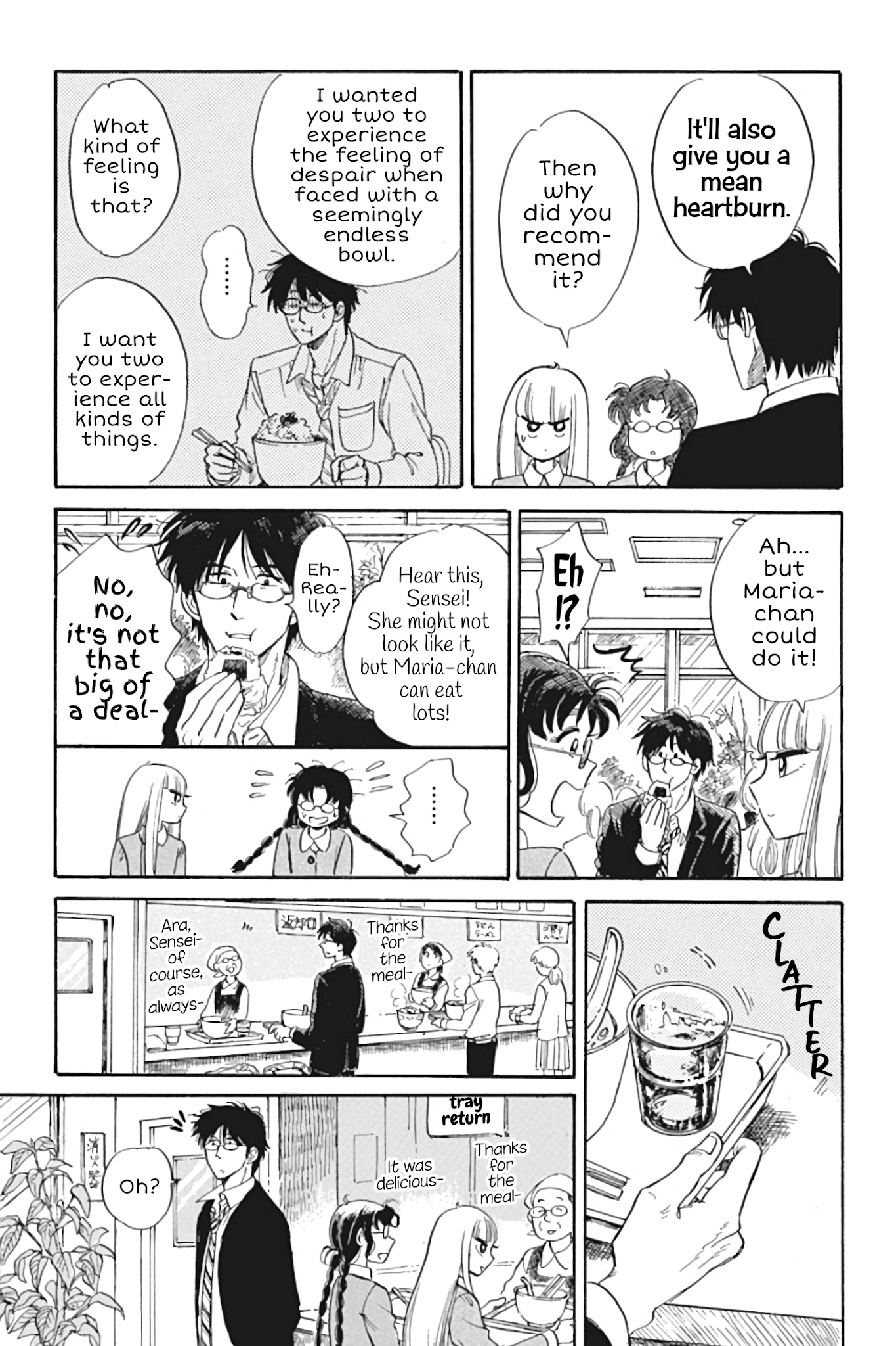 Shiota-sensei to Amai-chan Chapter 27 page 11 - Chapter 27: Cafeteria