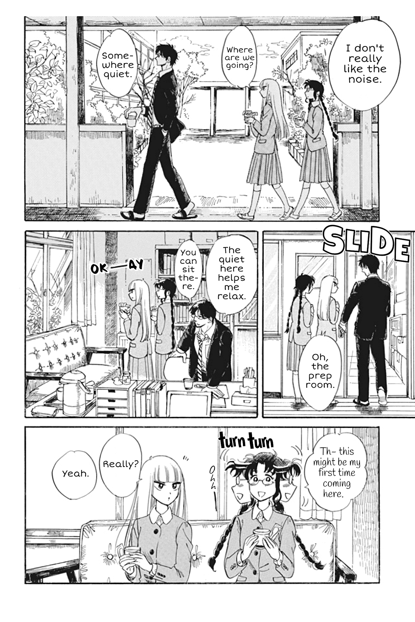 Shiota-sensei to Amai-chan Chapter 27 page 14 - Chapter 27: Cafeteria