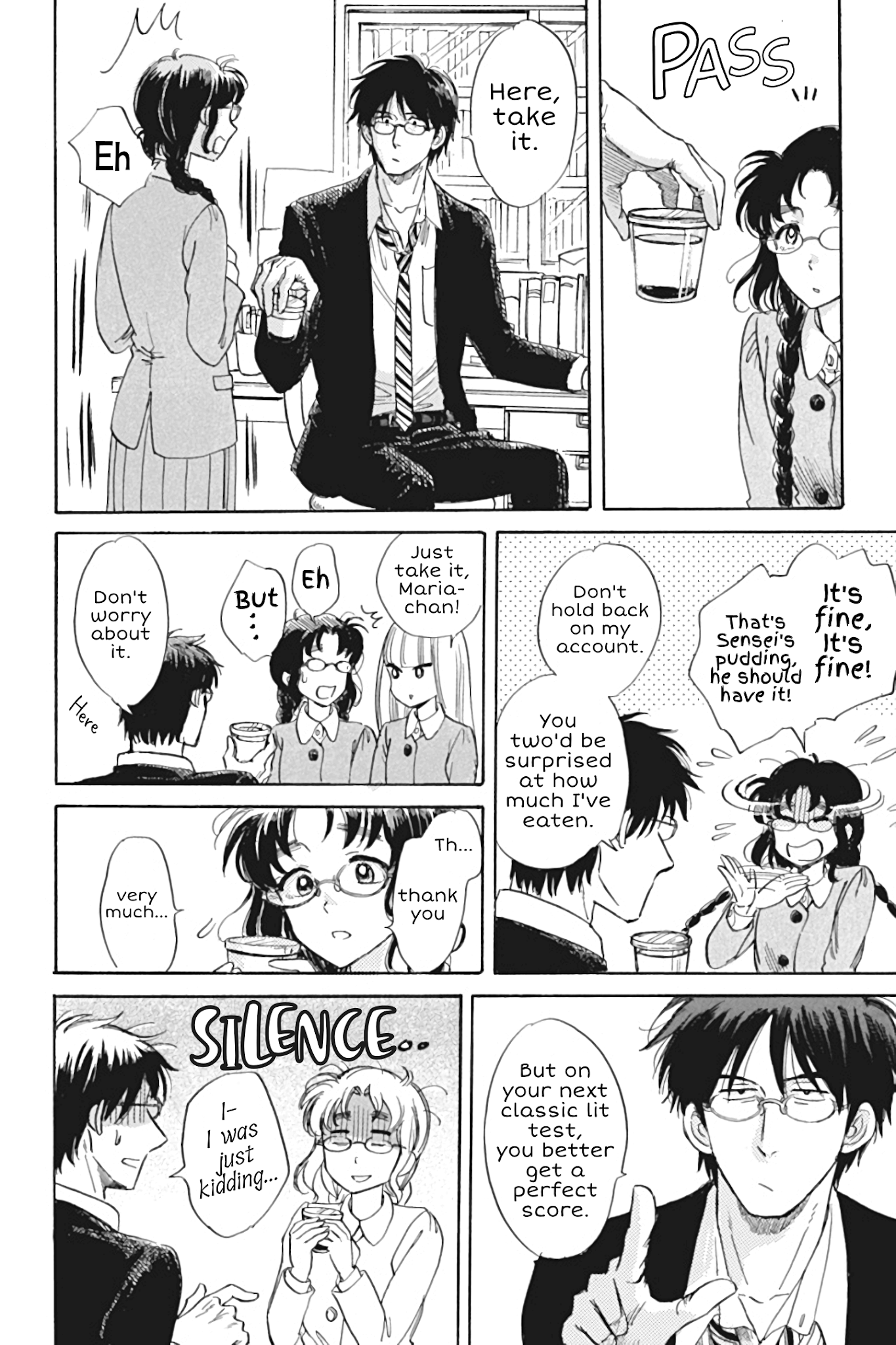 Shiota-sensei to Amai-chan Chapter 27 page 16 - Chapter 27: Cafeteria