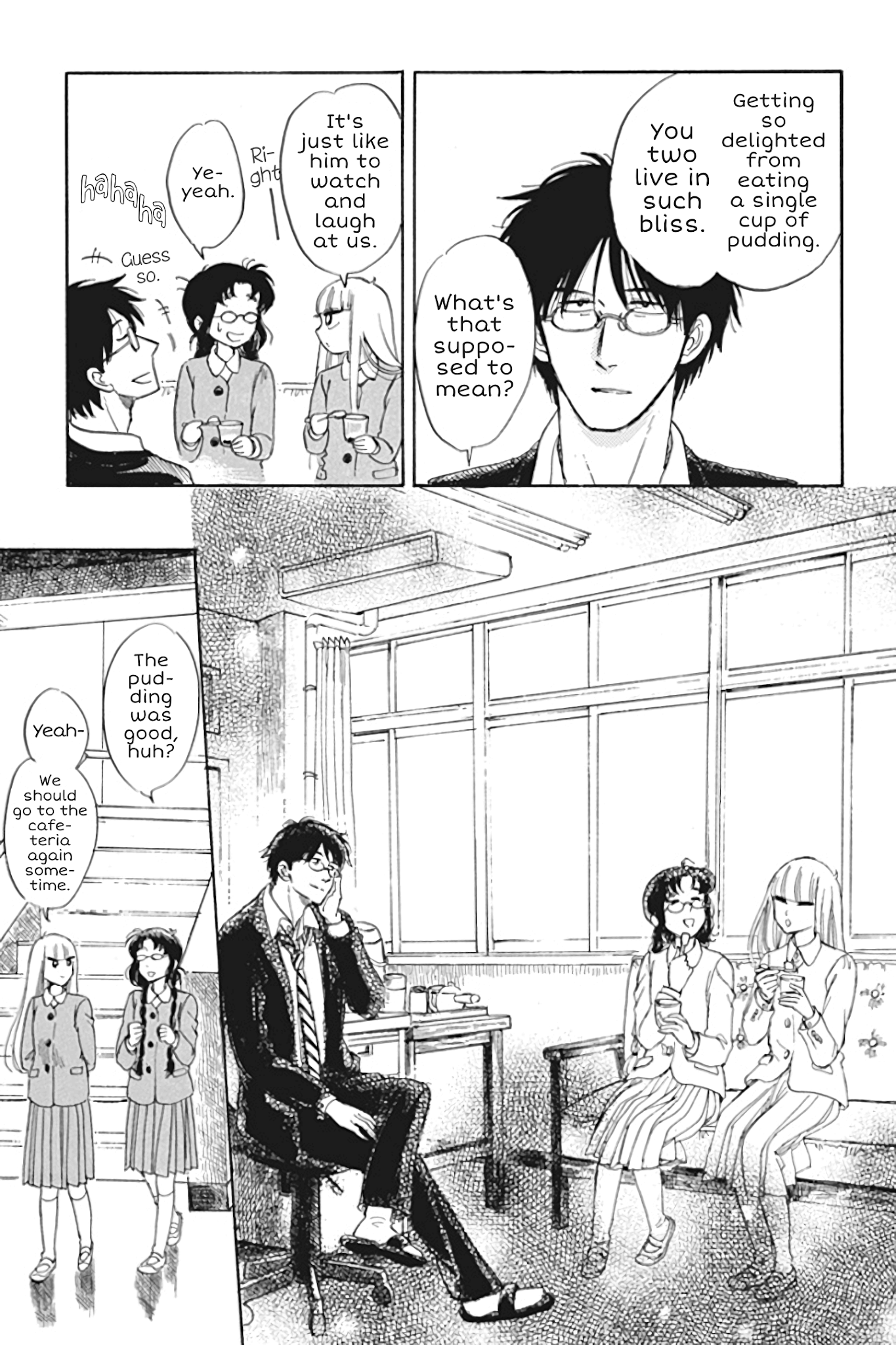 Shiota-sensei to Amai-chan Chapter 27 page 19 - Chapter 27: Cafeteria