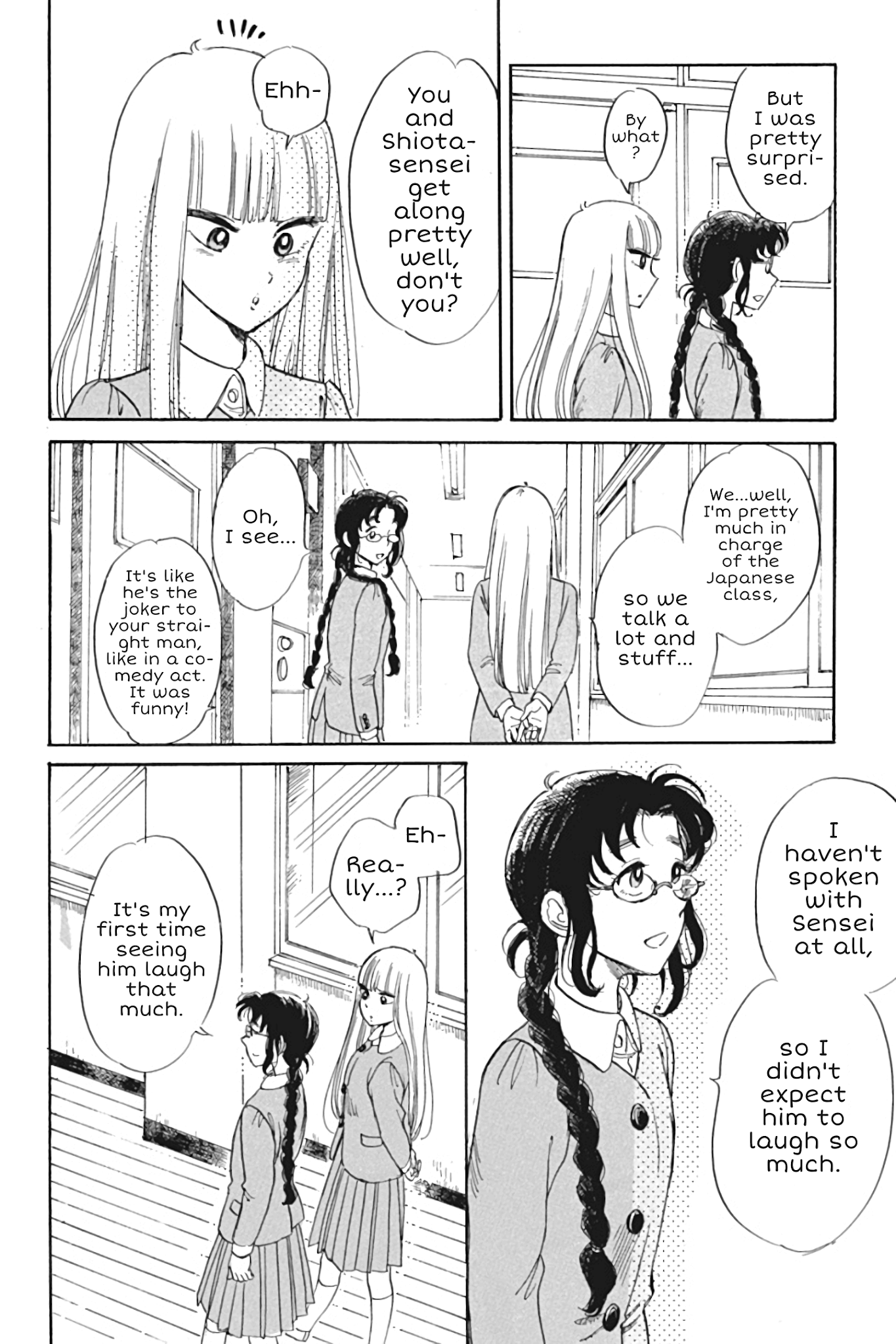 Shiota-sensei to Amai-chan Chapter 27 page 20 - Chapter 27: Cafeteria