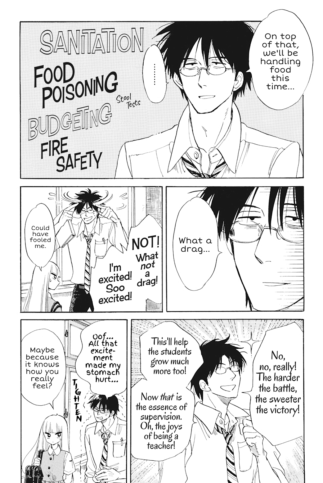 Shiota-sensei to Amai-chan Chapter 28 page 4 - Chapter 28: Preparation
