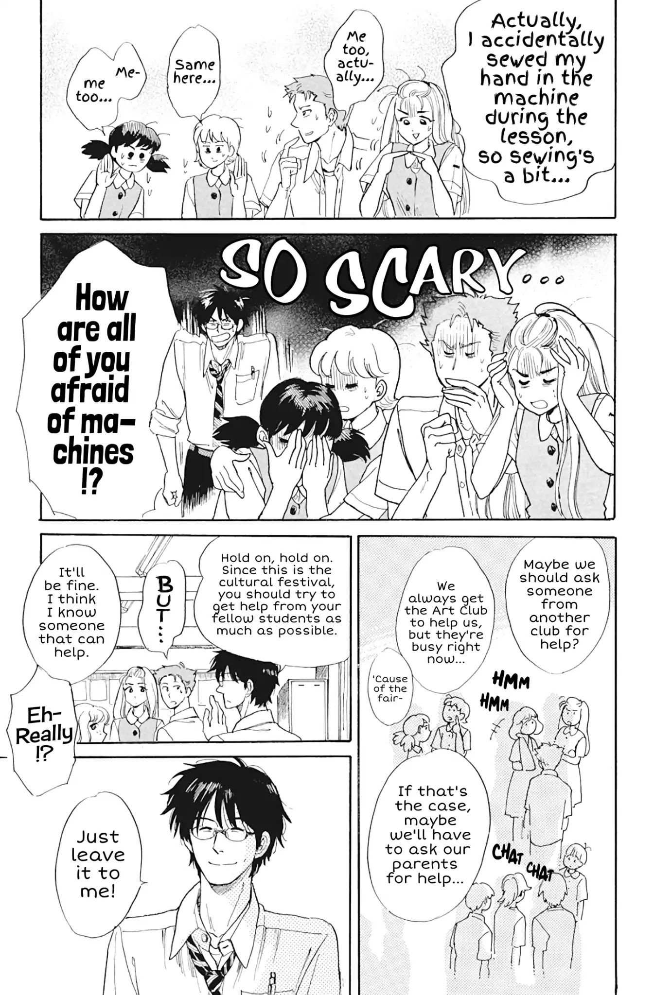 Shiota-sensei to Amai-chan Chapter 29 page 11 - Chapter 29: Club Intros