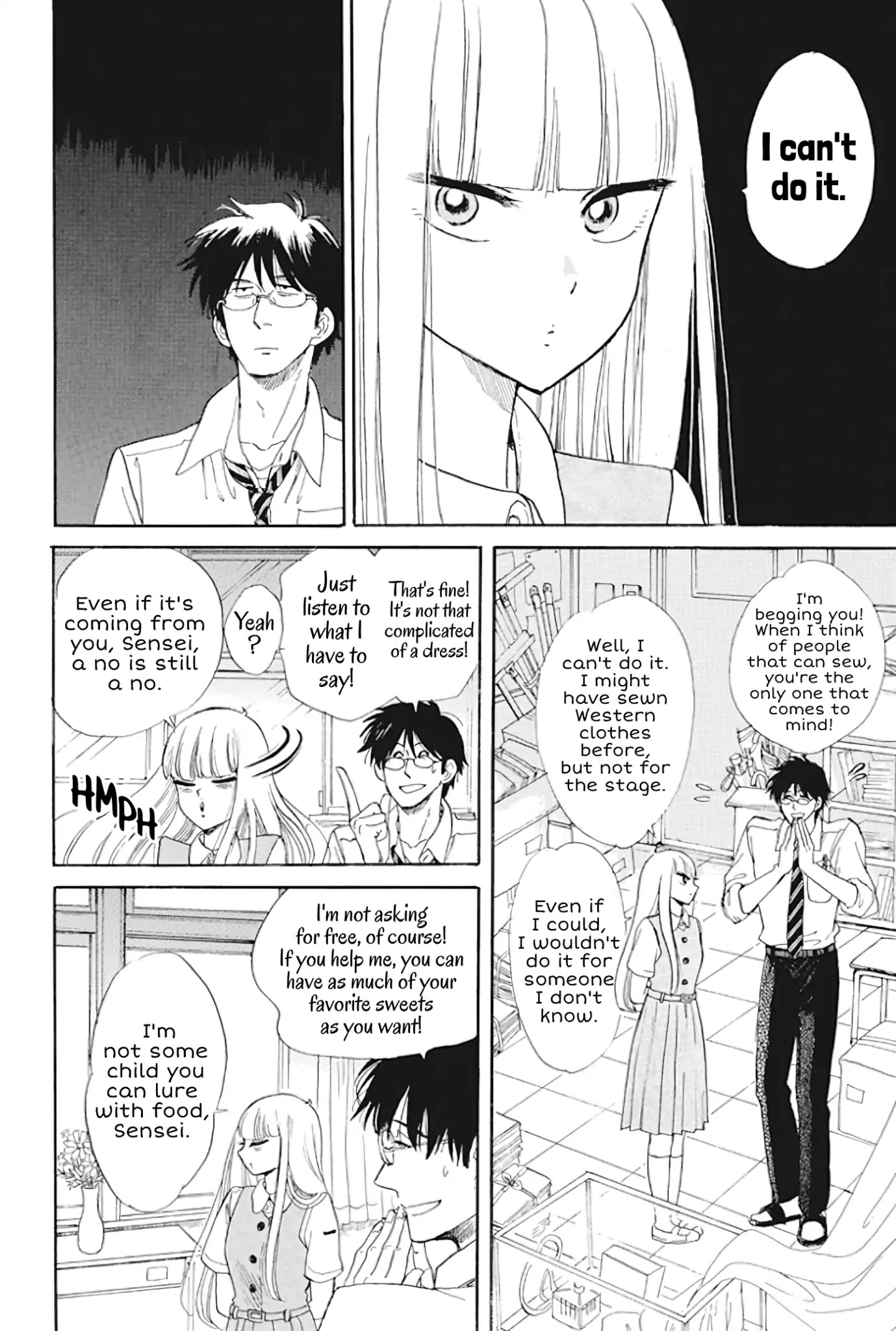 Shiota-sensei to Amai-chan Chapter 29 page 12 - Chapter 29: Club Intros