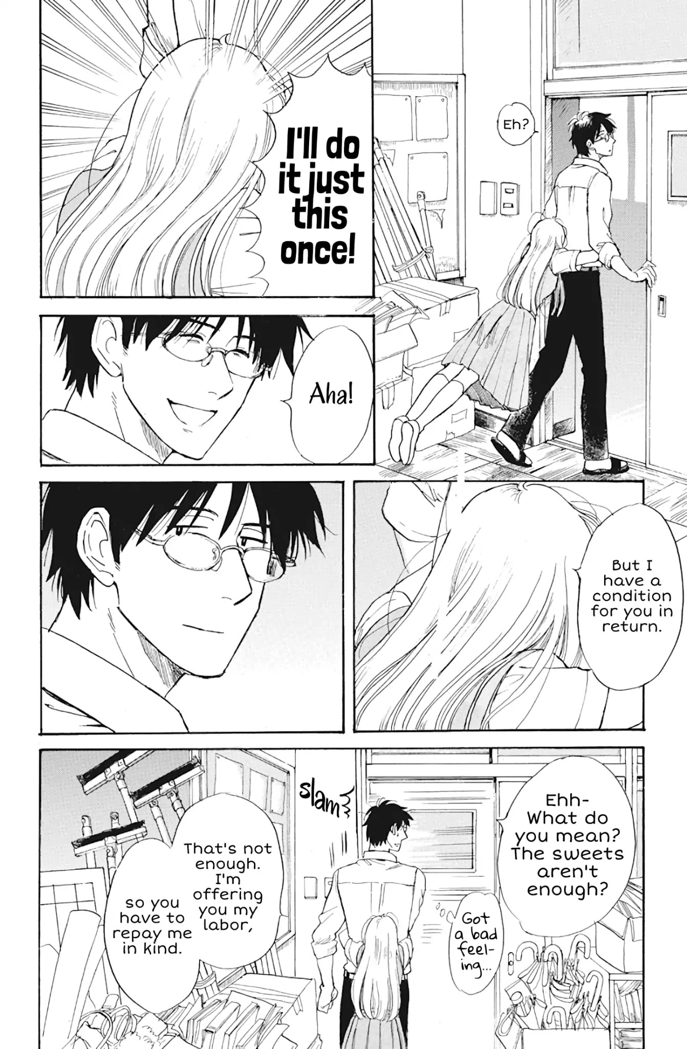Shiota-sensei to Amai-chan Chapter 29 page 14 - Chapter 29: Club Intros