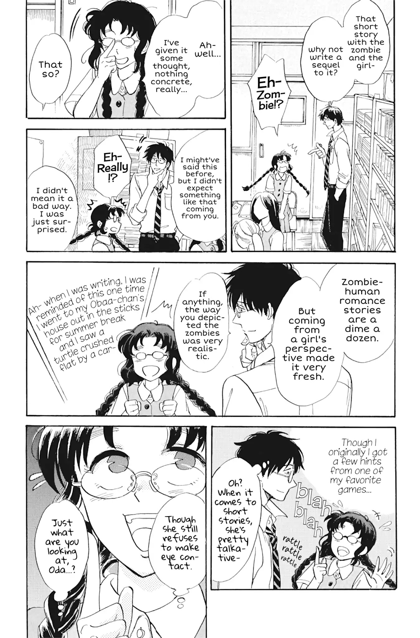 Shiota-sensei to Amai-chan Chapter 29 page 6 - Chapter 29: Club Intros