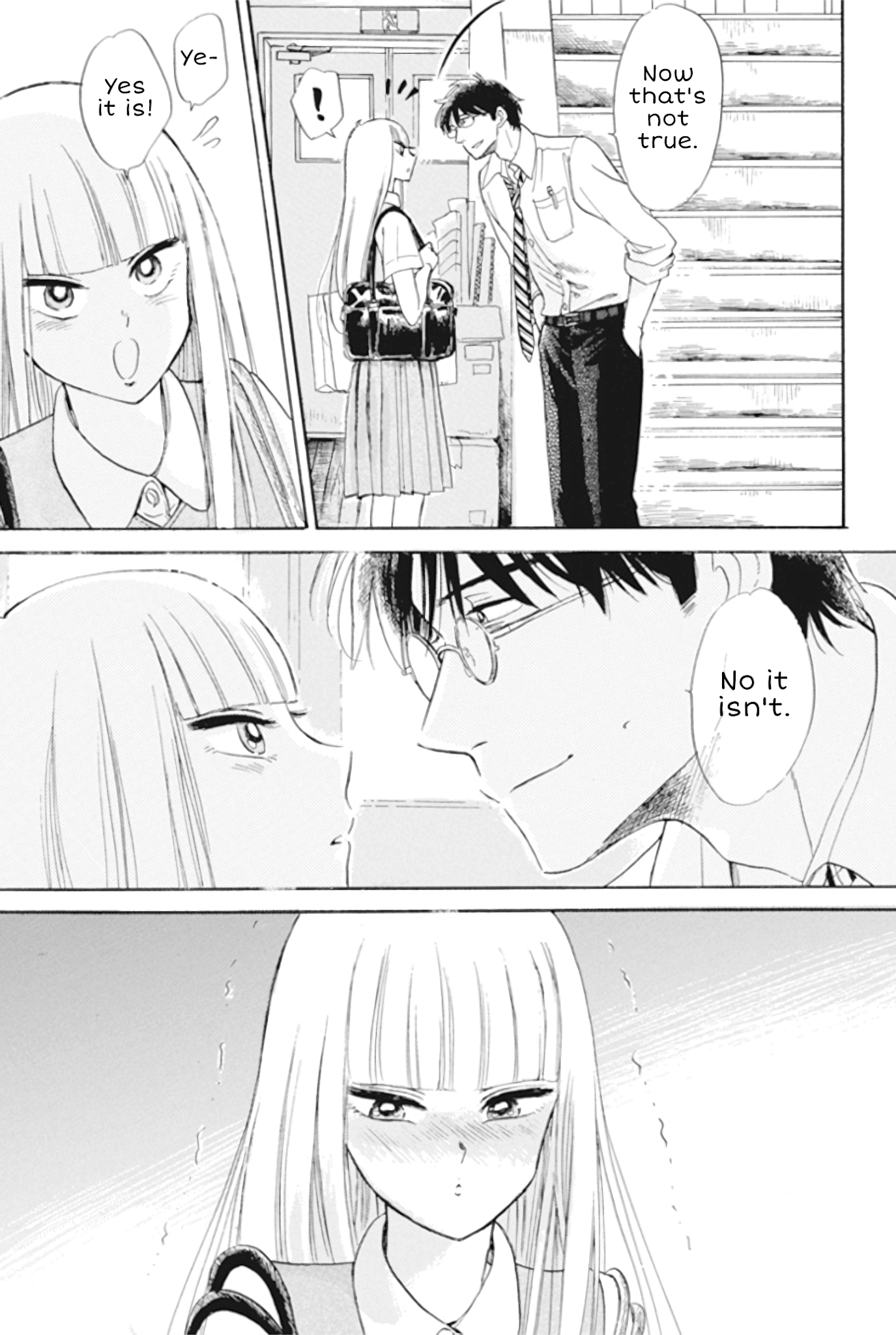 Shiota-sensei to Amai-chan Chapter 30 page 15 - Chapter 30: Measurements