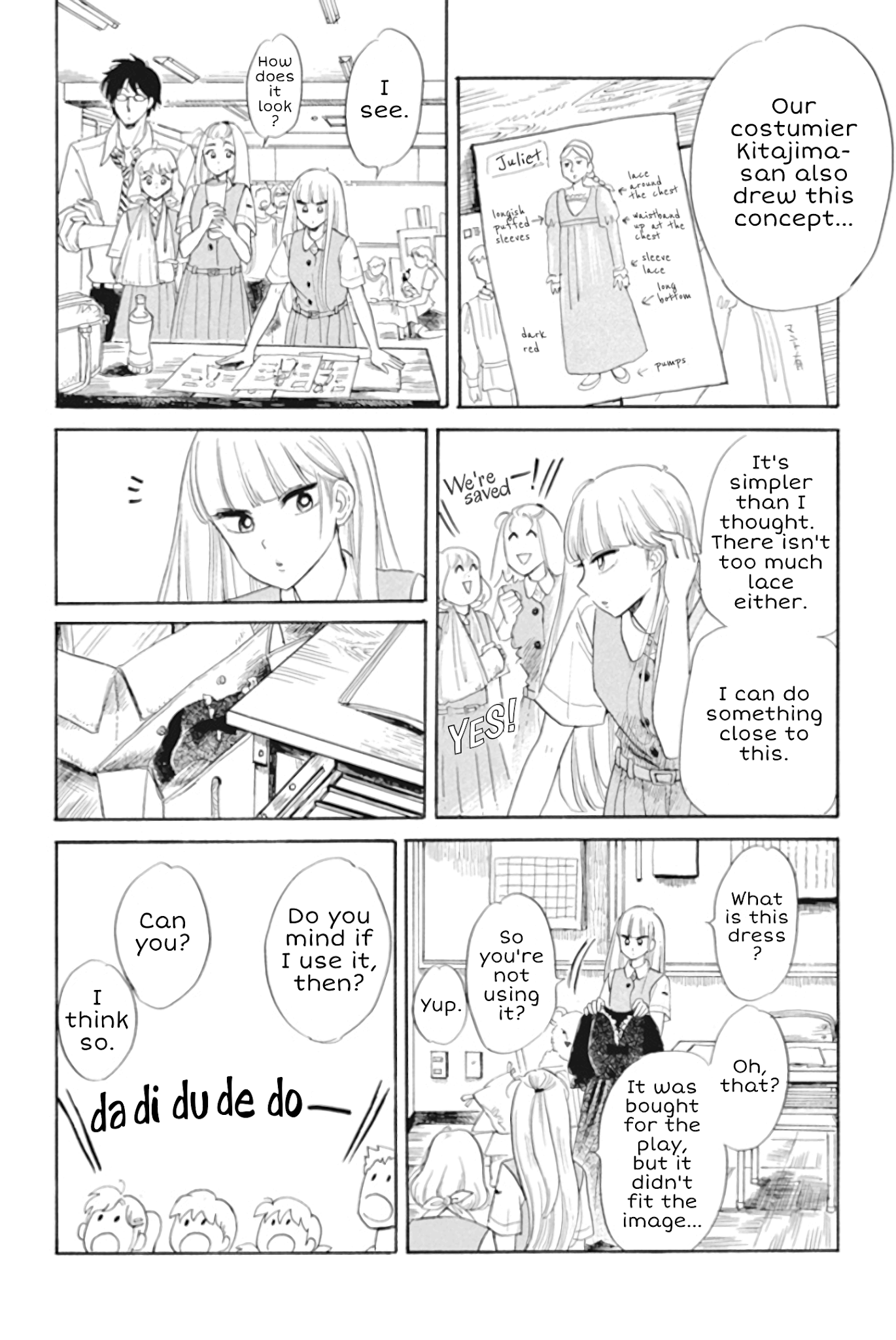 Shiota-sensei to Amai-chan Chapter 30 page 4 - Chapter 30: Measurements