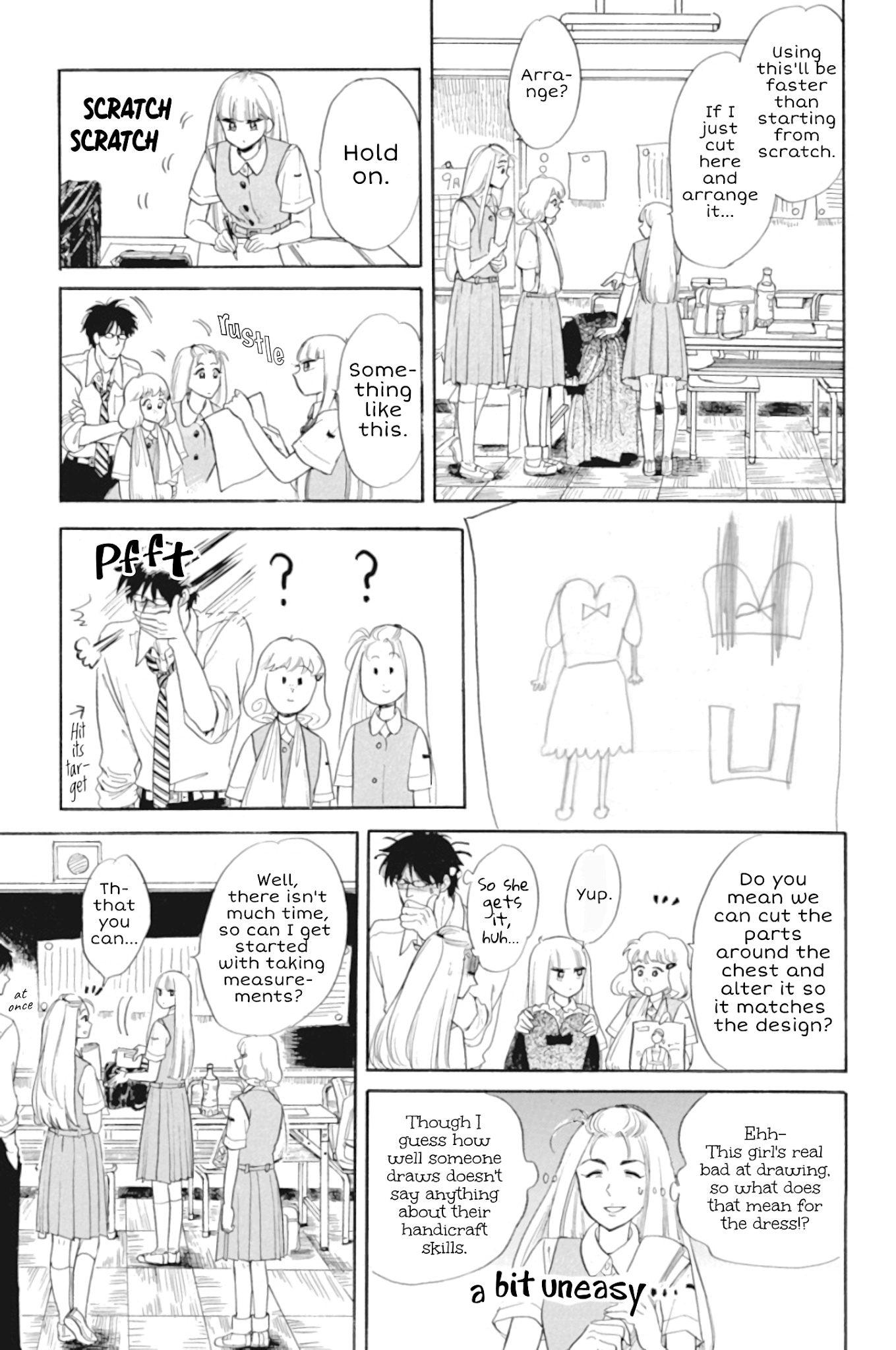Shiota-sensei to Amai-chan Chapter 30 page 5 - Chapter 30: Measurements
