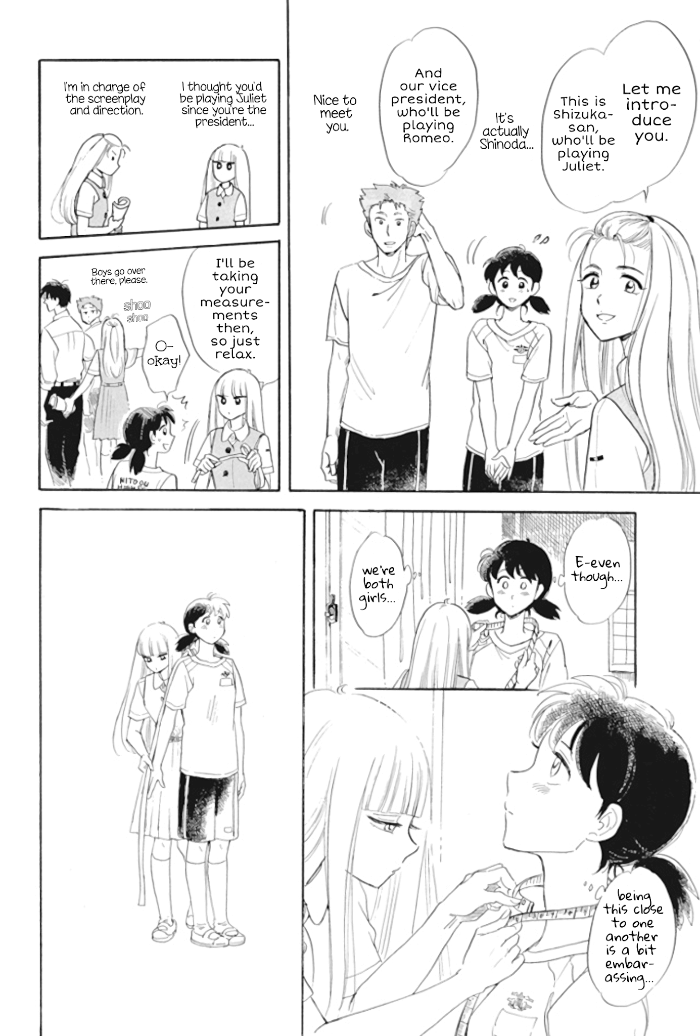 Shiota-sensei to Amai-chan Chapter 30 page 6 - Chapter 30: Measurements