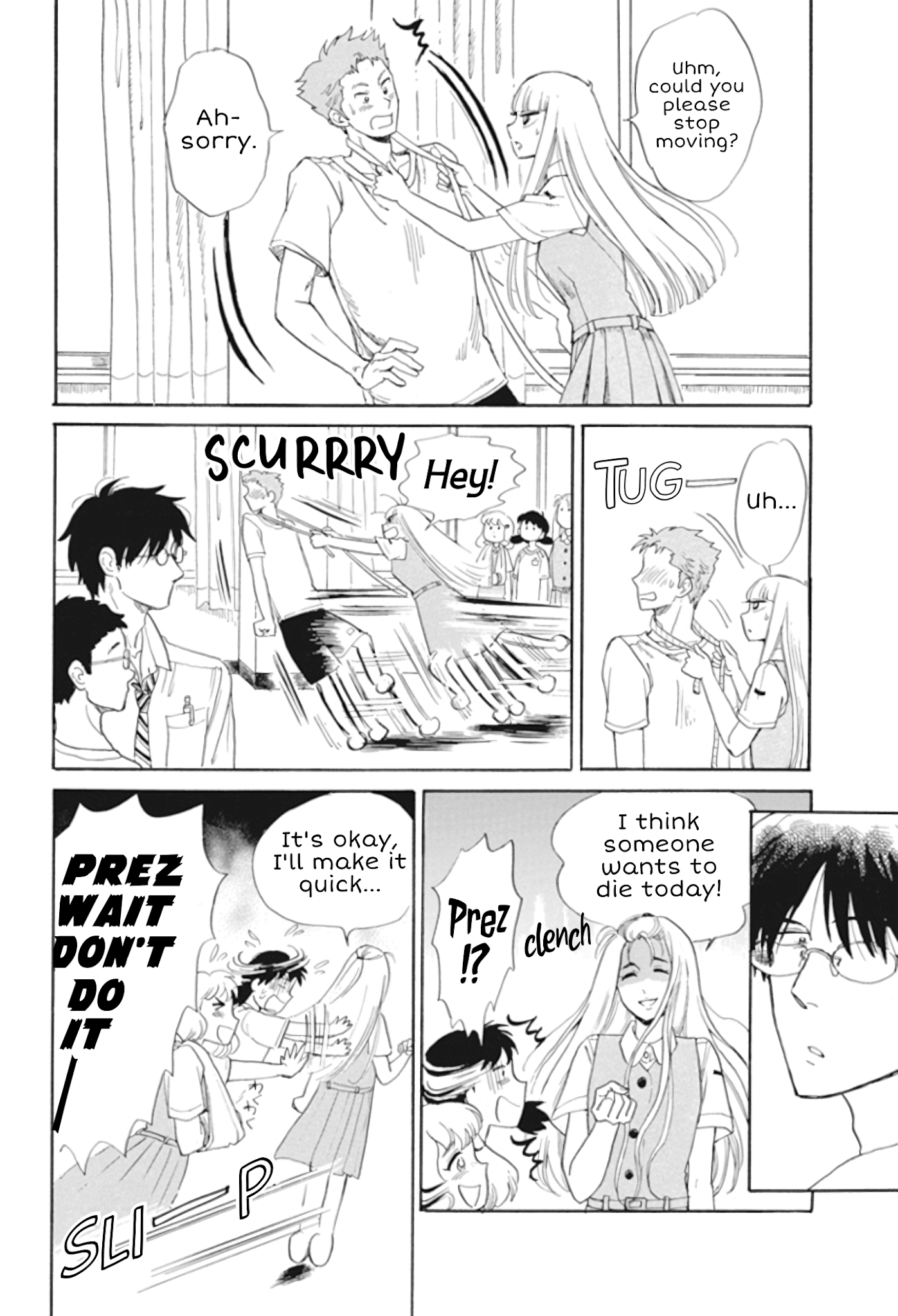 Shiota-sensei to Amai-chan Chapter 30 page 8 - Chapter 30: Measurements