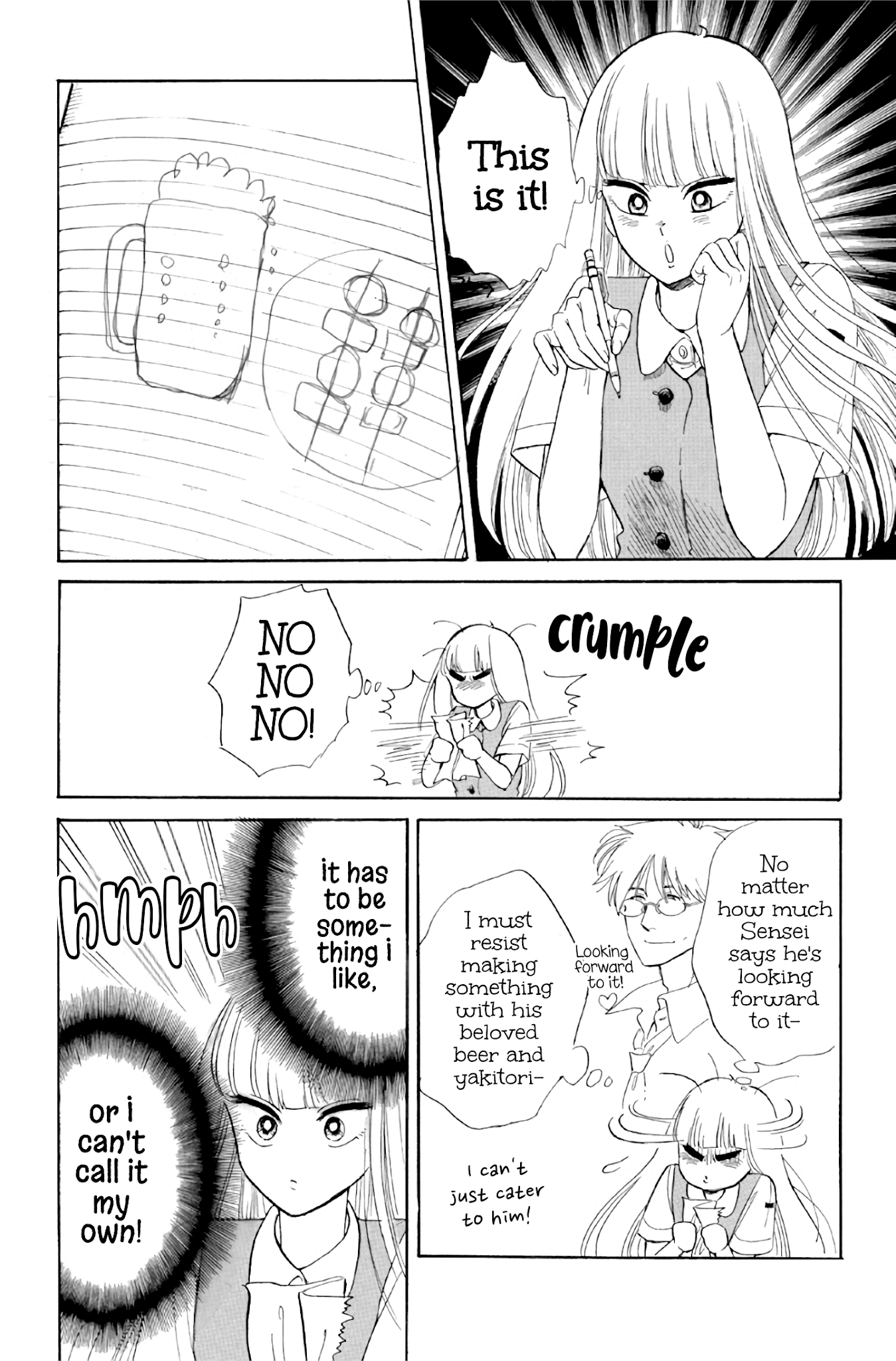 Shiota-sensei to Amai-chan Chapter 31 page 4 - Chapter 31: The Handicraft Club