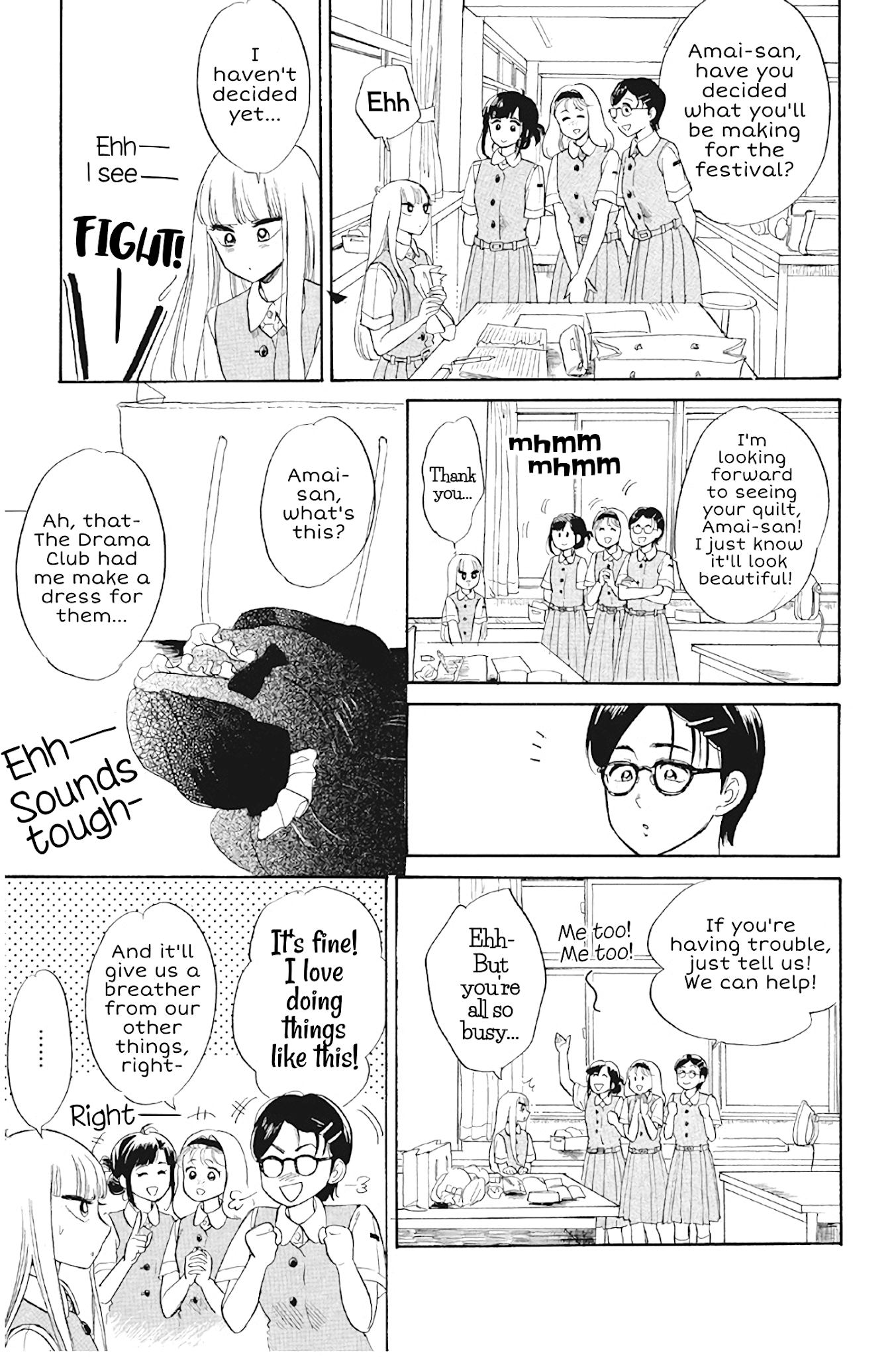 Shiota-sensei to Amai-chan Chapter 31 page 5 - Chapter 31: The Handicraft Club