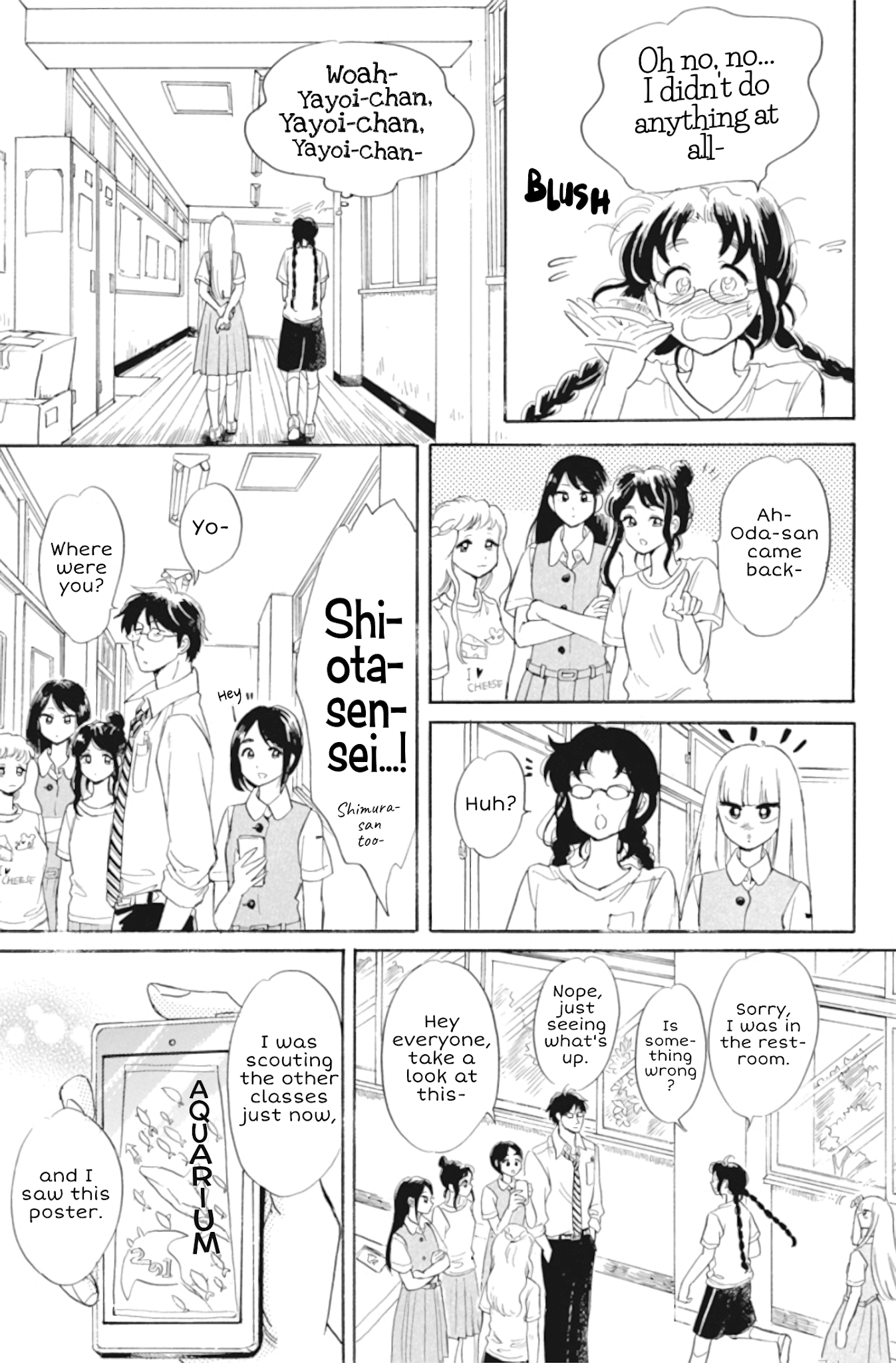 Shiota-sensei to Amai-chan Chapter 32 page 13 - Chapter 32: Committees