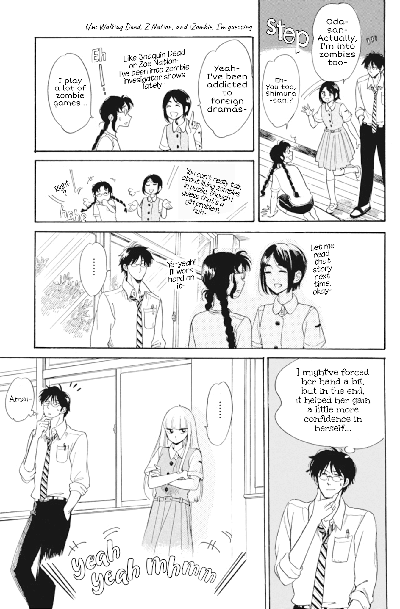 Shiota-sensei to Amai-chan Chapter 32 page 21 - Chapter 32: Committees
