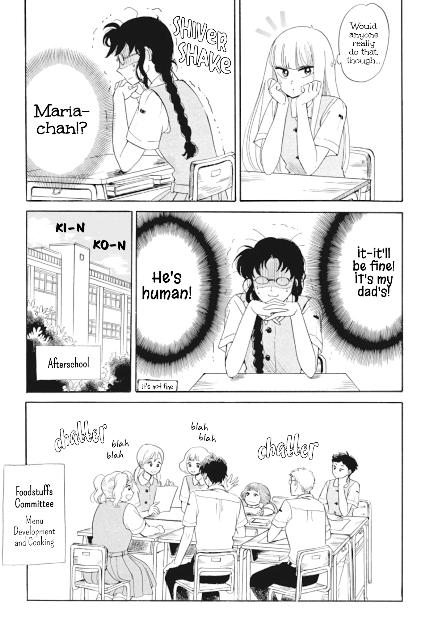 Shiota-sensei to Amai-chan Chapter 32 page 3 - Chapter 32: Committees