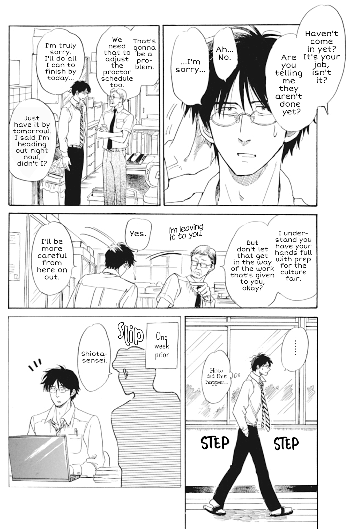 Shiota-sensei to Amai-chan Chapter 33 page 10 - Chapter 33: Something Nice