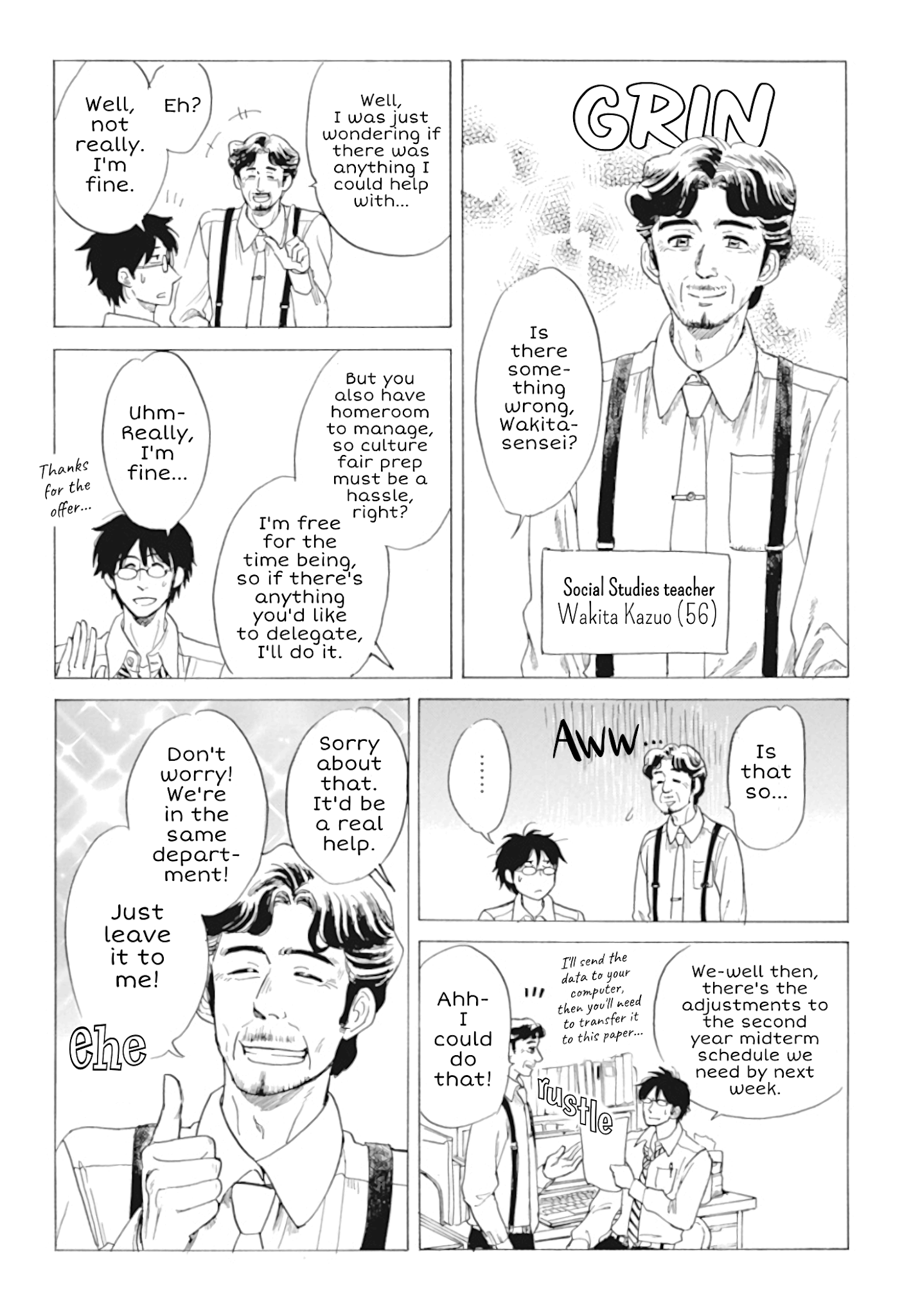 Shiota-sensei to Amai-chan Chapter 33 page 11 - Chapter 33: Something Nice