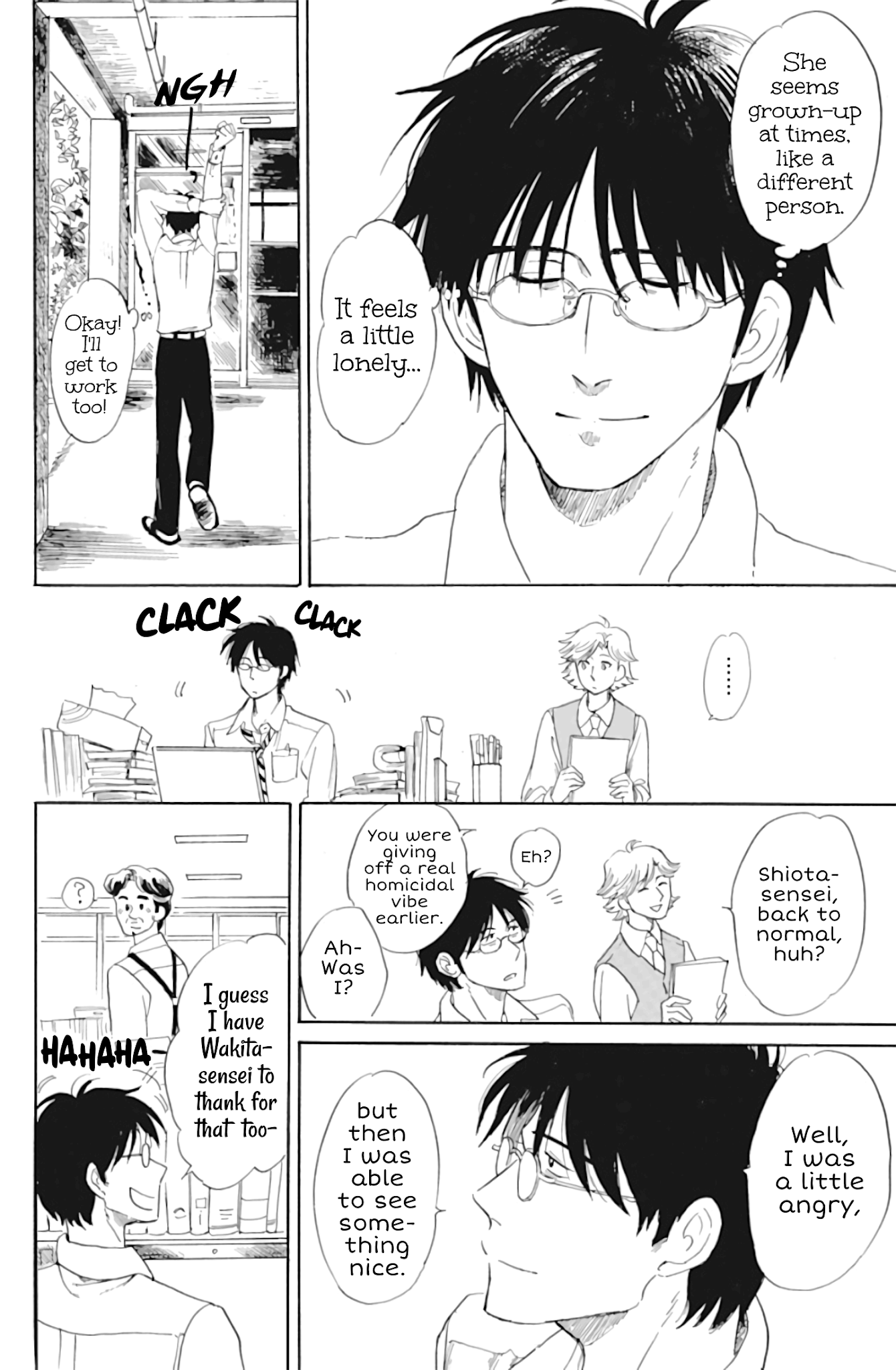 Shiota-sensei to Amai-chan Chapter 33 page 22 - Chapter 33: Something Nice