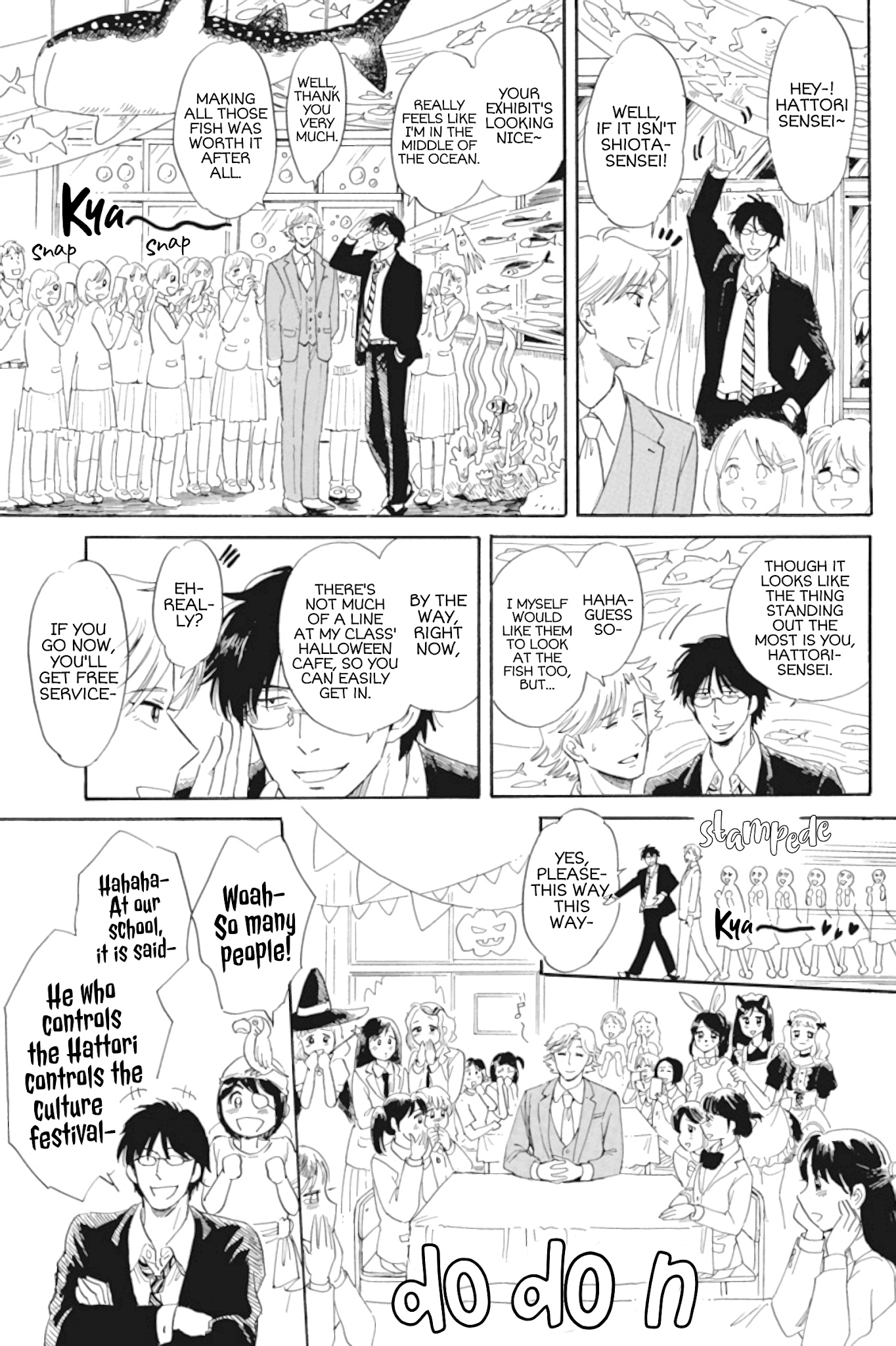 Shiota-sensei to Amai-chan Chapter 36 page 5 - Chapter 36: Festival Day (Part 1)