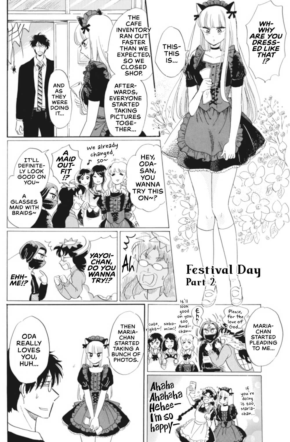 Shiota-sensei to Amai-chan Chapter 37 page 1 - Chapter 37: Festival Day (Part 2)