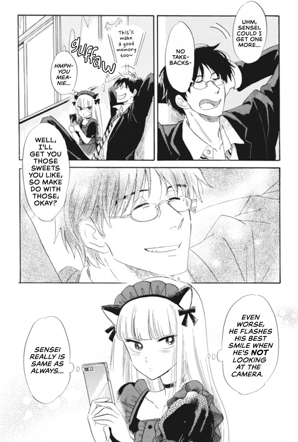 Shiota-sensei to Amai-chan Chapter 37 page 12 - Chapter 37: Festival Day (Part 2)