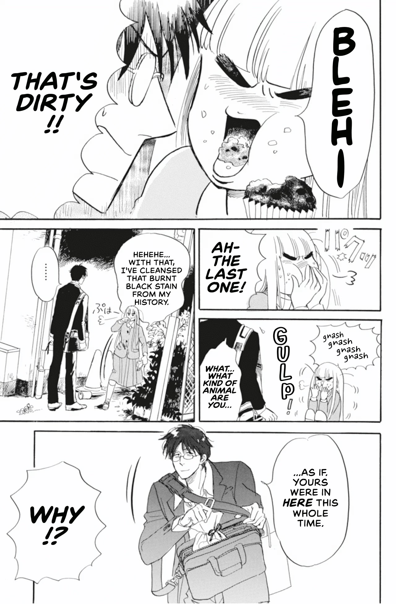 Shiota-sensei to Amai-chan Chapter 39 page 11 - Chapter 39: Cooking Practice