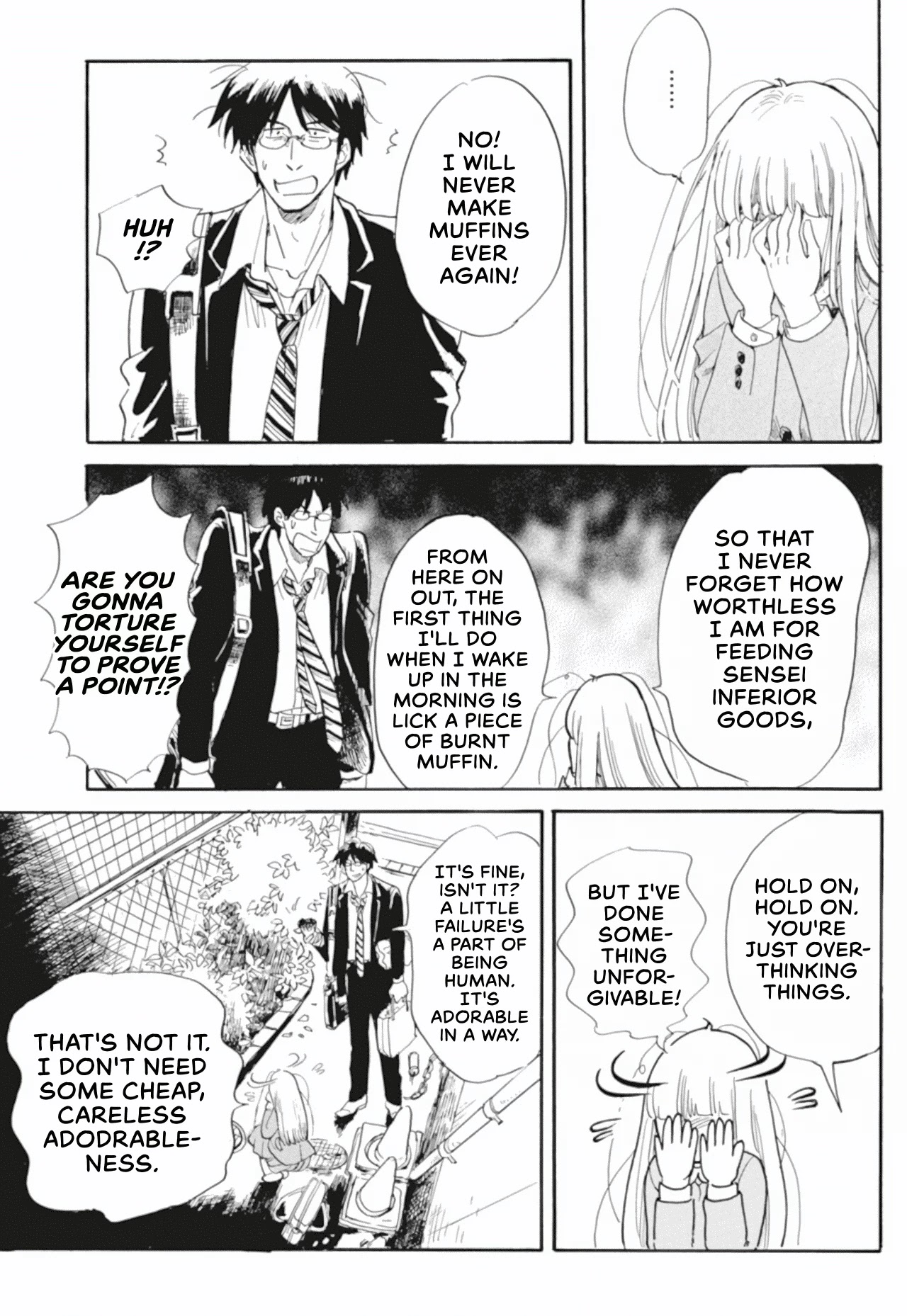 Shiota-sensei to Amai-chan Chapter 39 page 15 - Chapter 39: Cooking Practice
