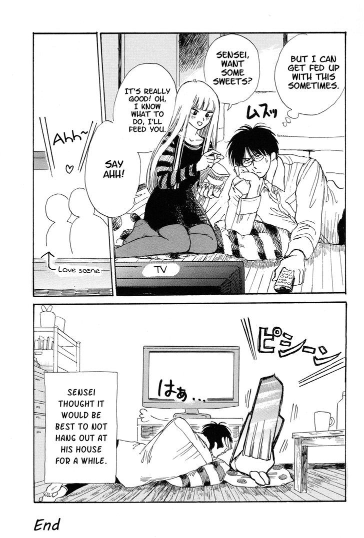 Shiota-sensei to Amai-chan Chapter 4 page 11 - Chapter 4 : Sensei's Home